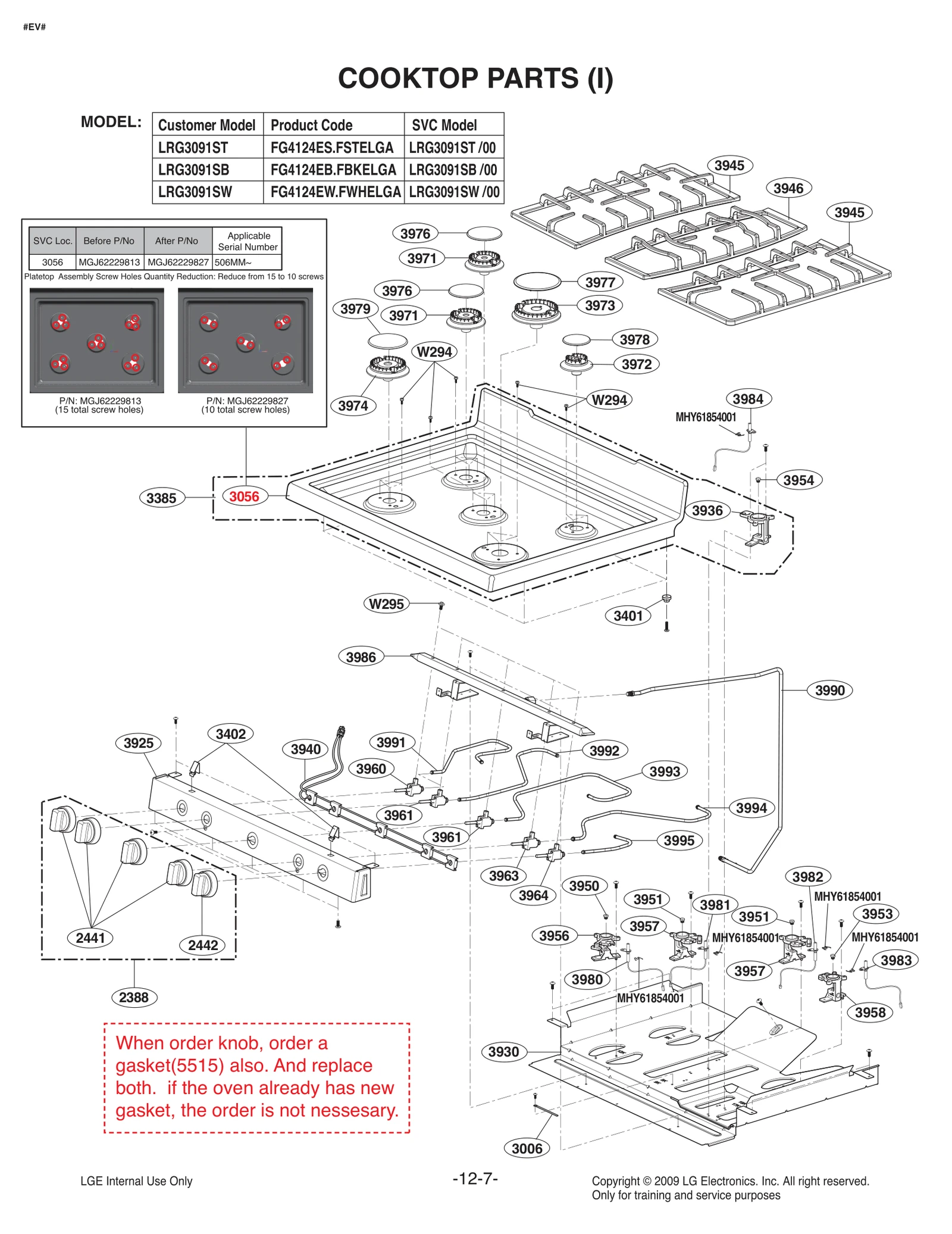 Parts Assembly Plate