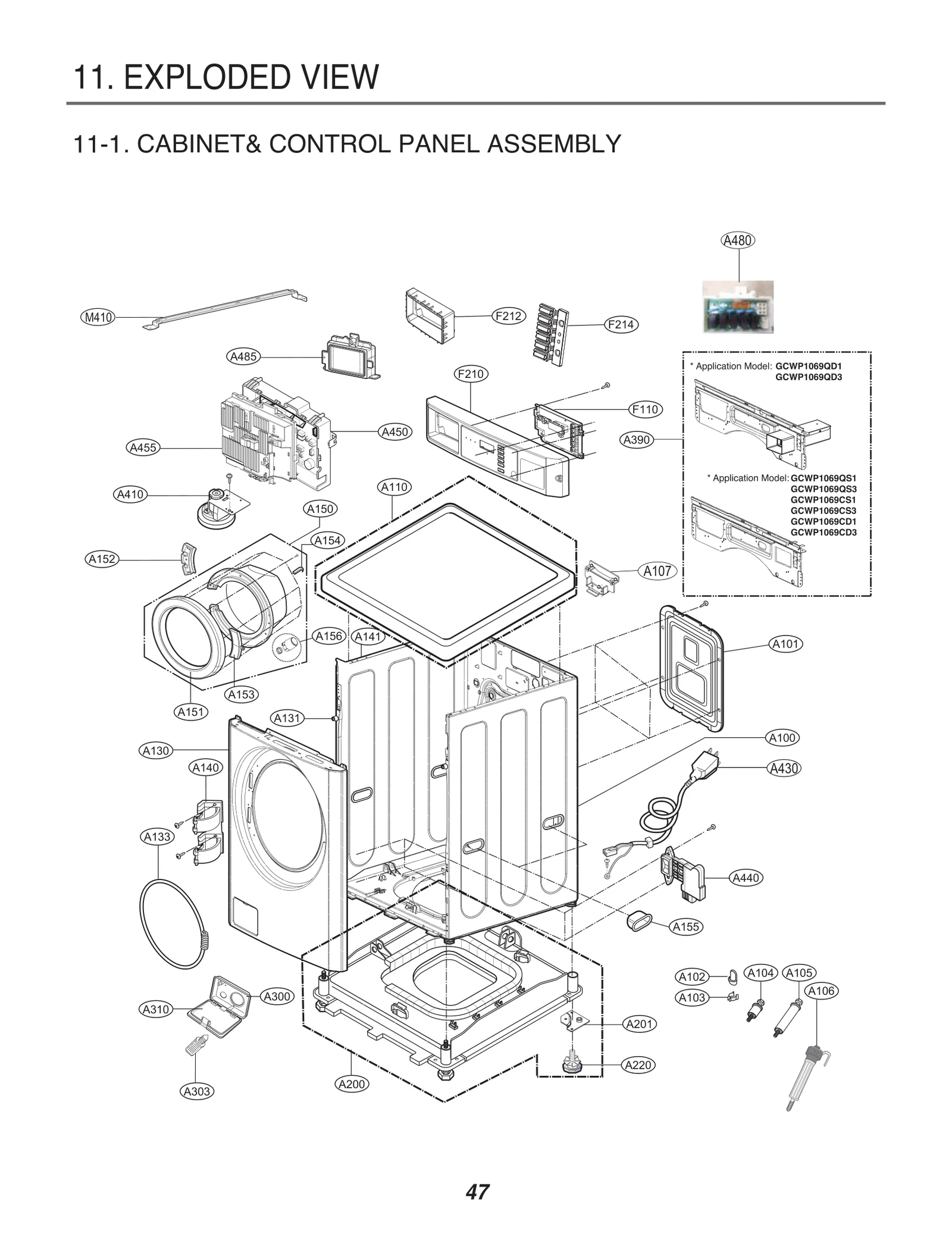 Control Panel Assembly