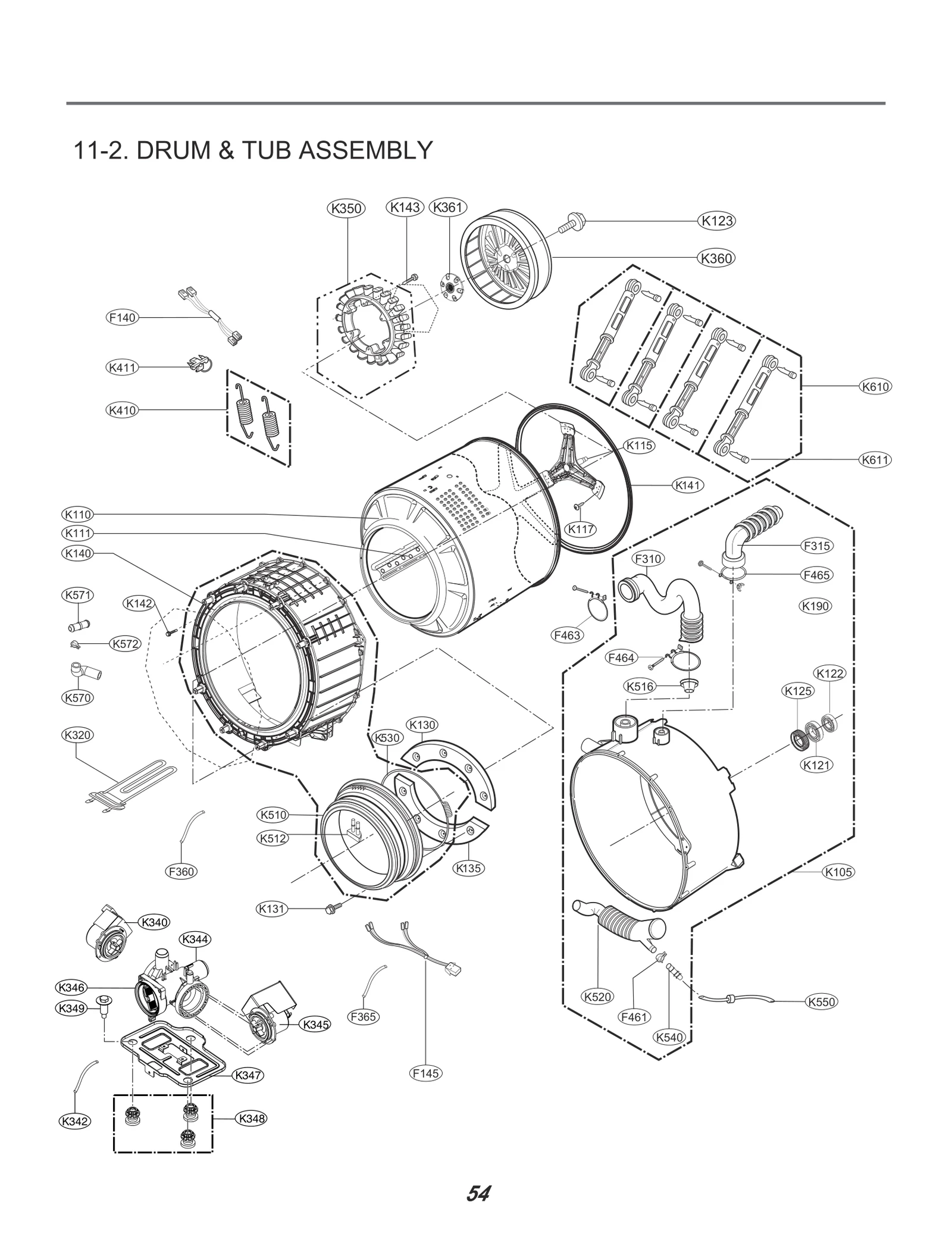 Tub Outer Assembly