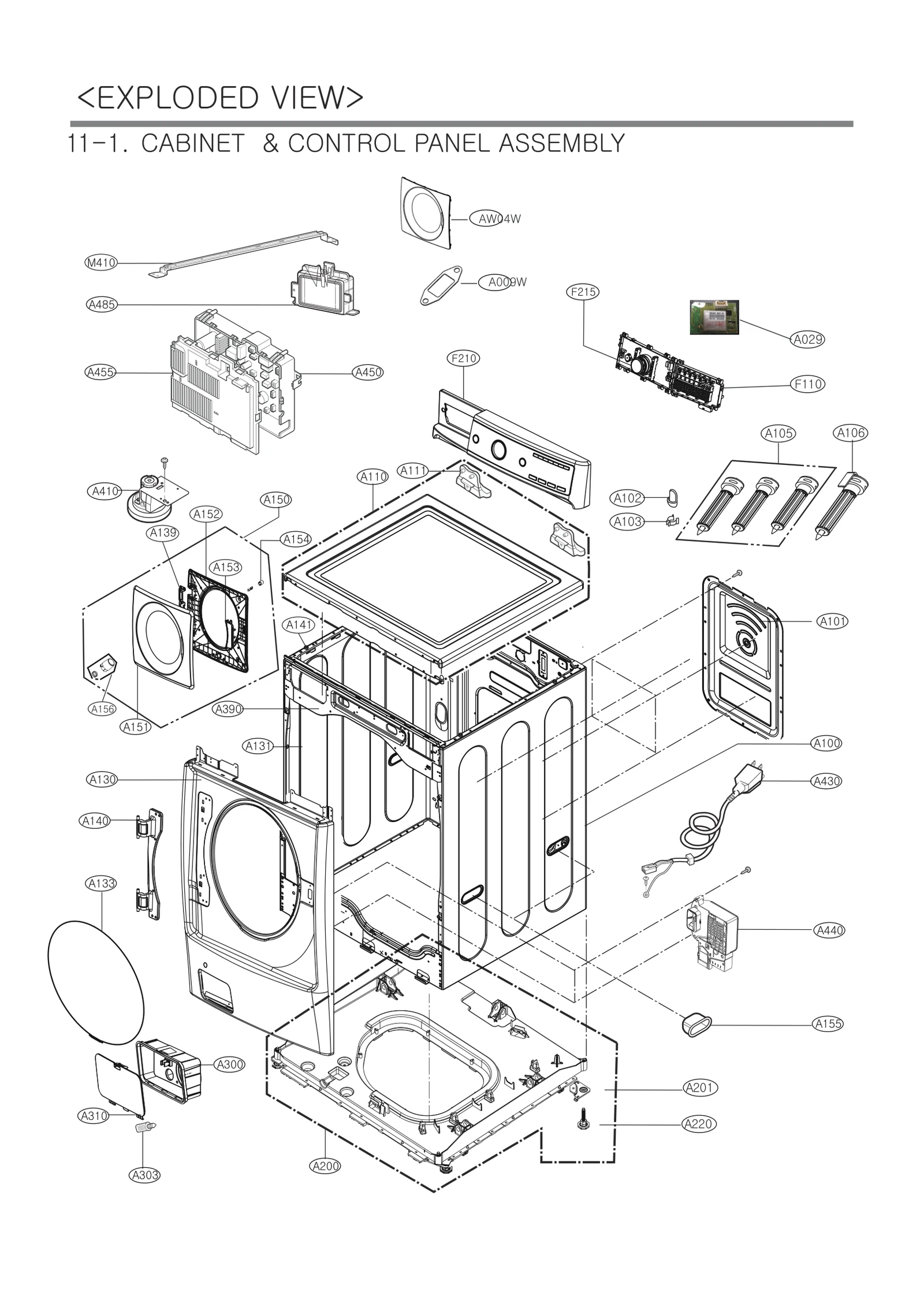 Control Panel Assembly