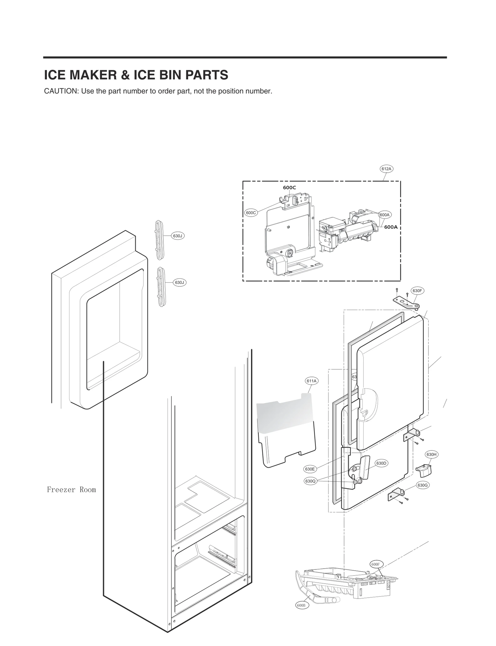 Ice Dispenser Assembly