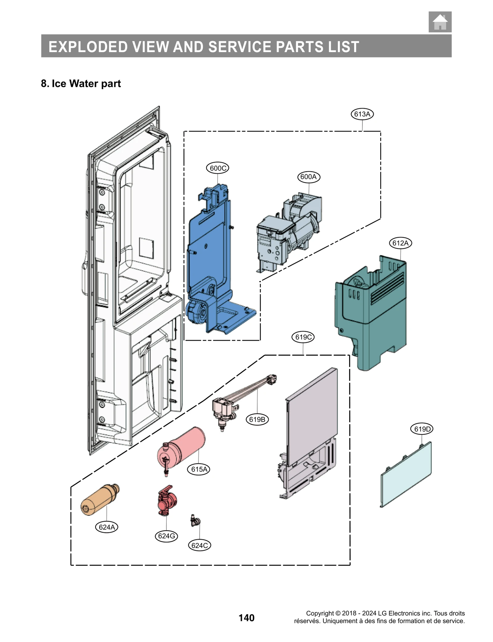 Ice Dispenser Assembly