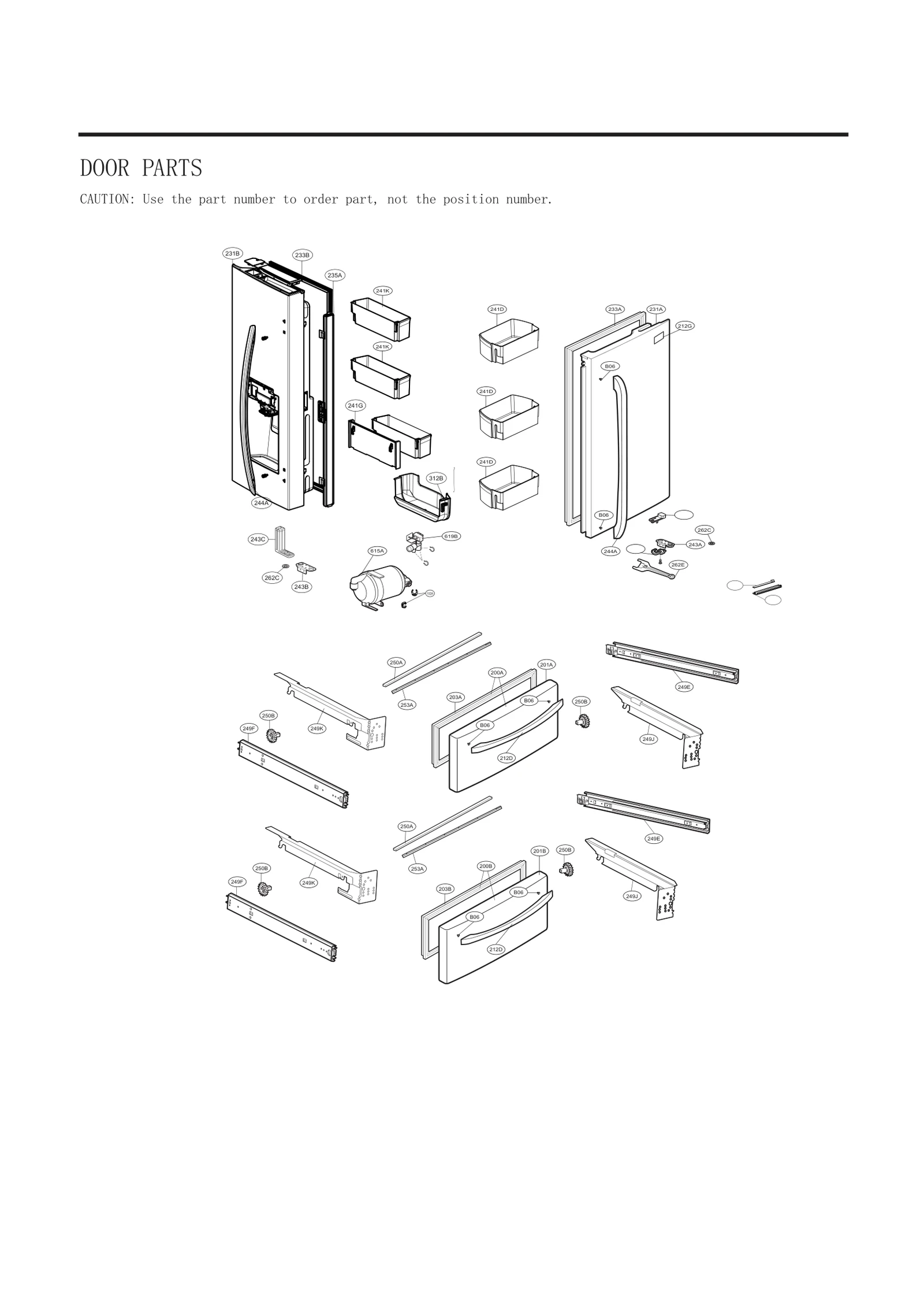 Upper Door Assembly