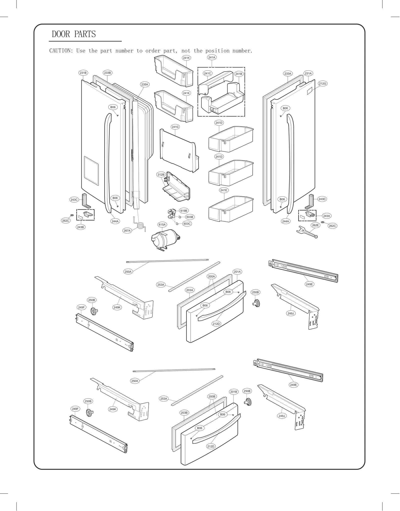 Upper Door Assembly