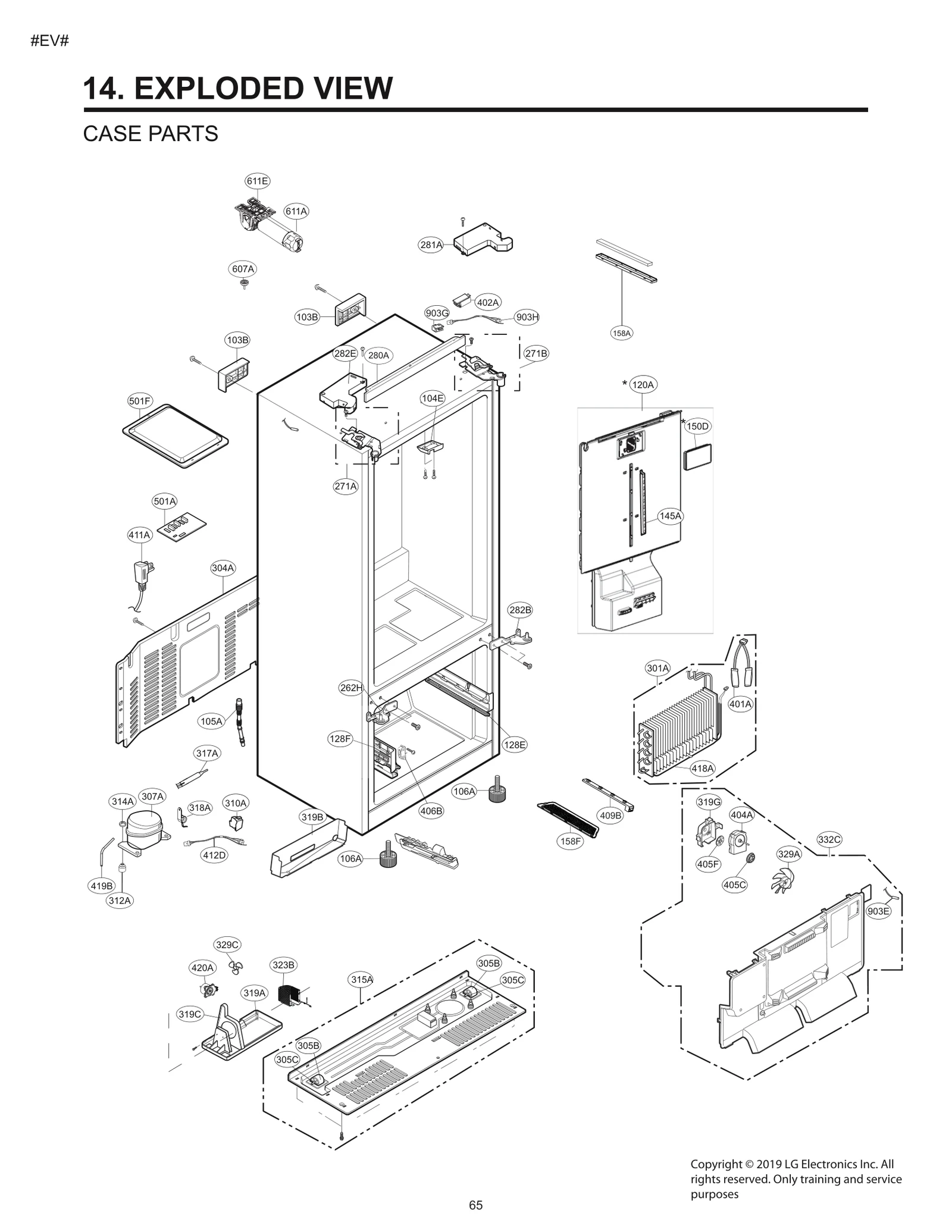 CASE Assembly-Display