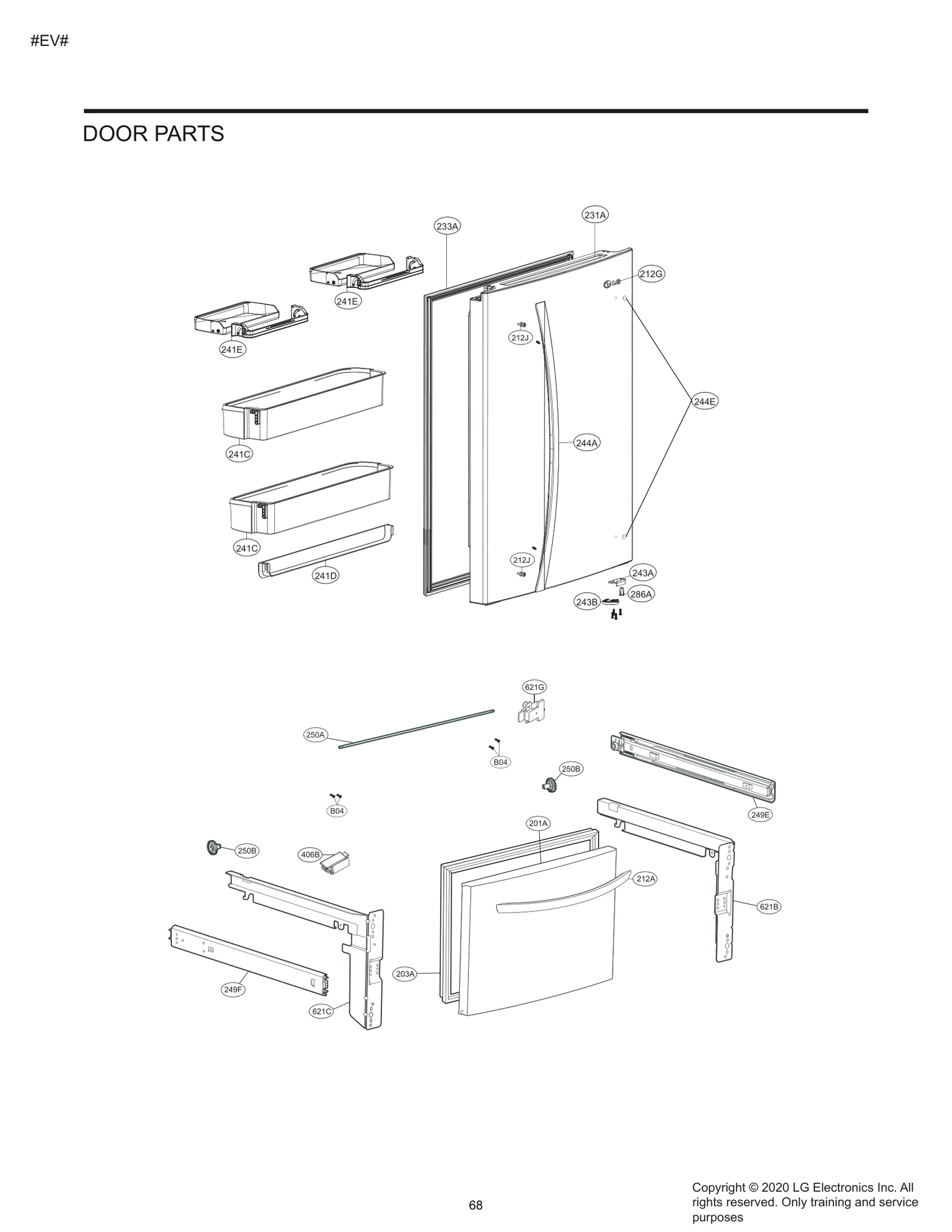 Door Foam Assembly