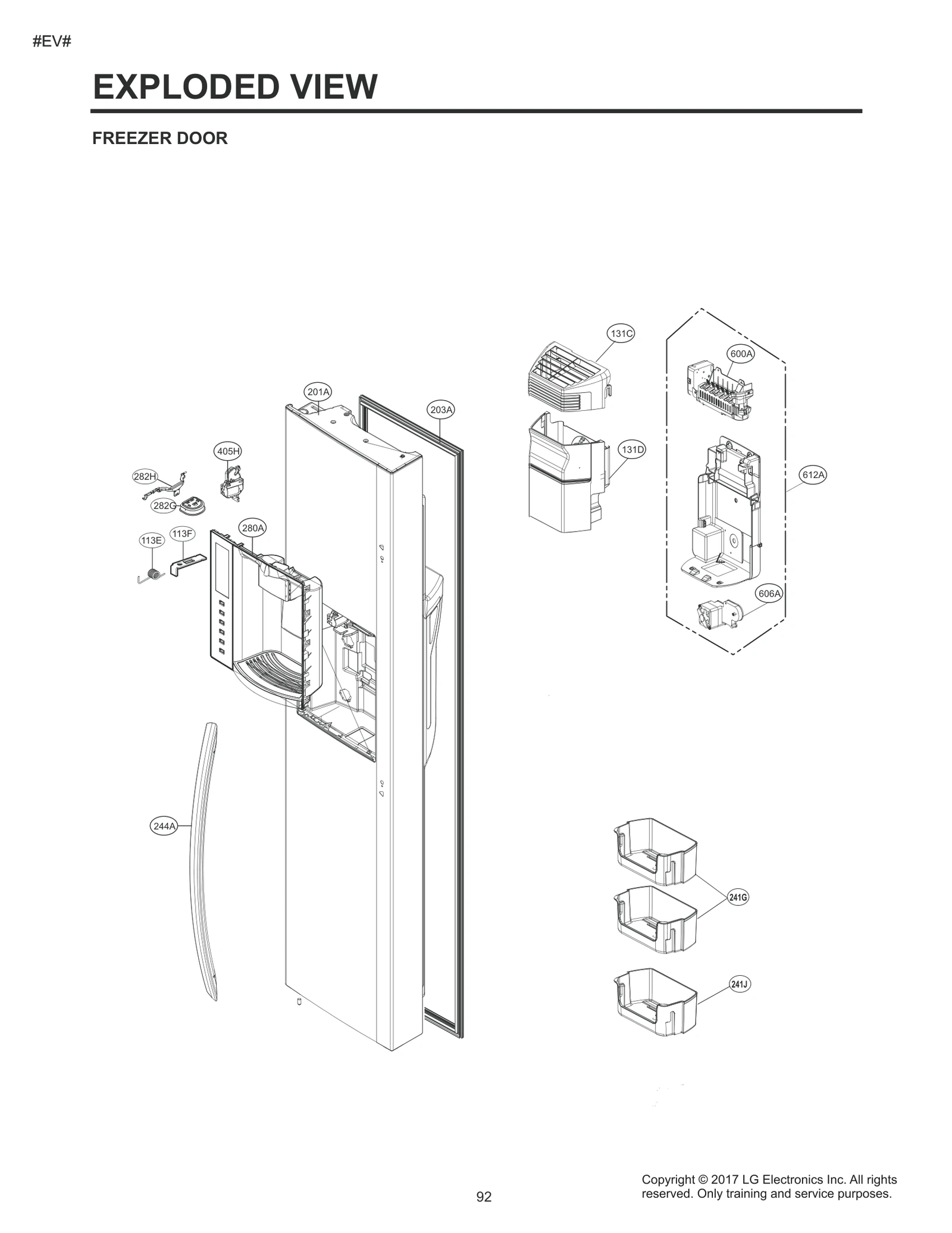 Door Foam Assembly