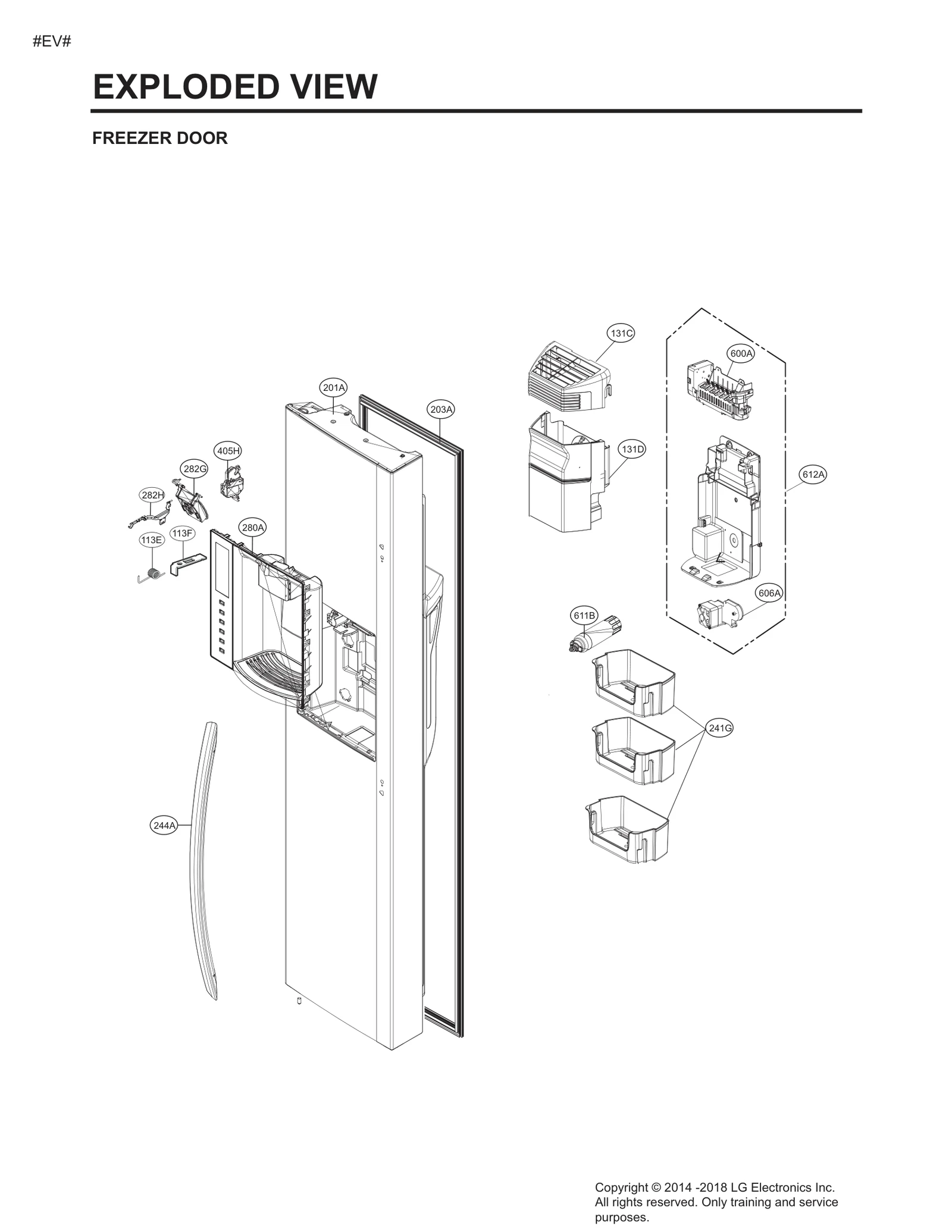 Door Foam Assembly