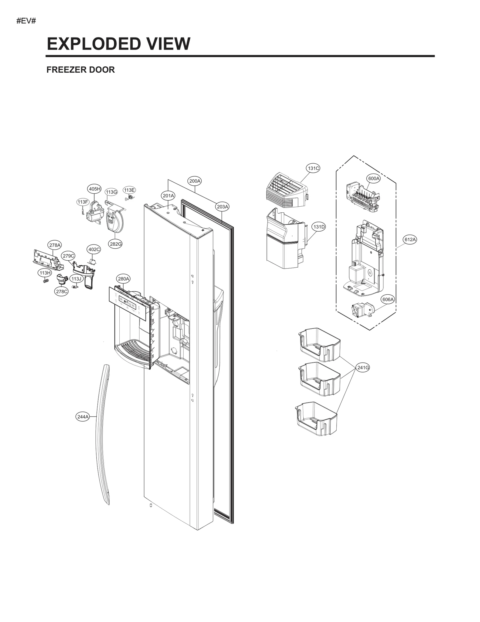 Door Foam Assembly ()