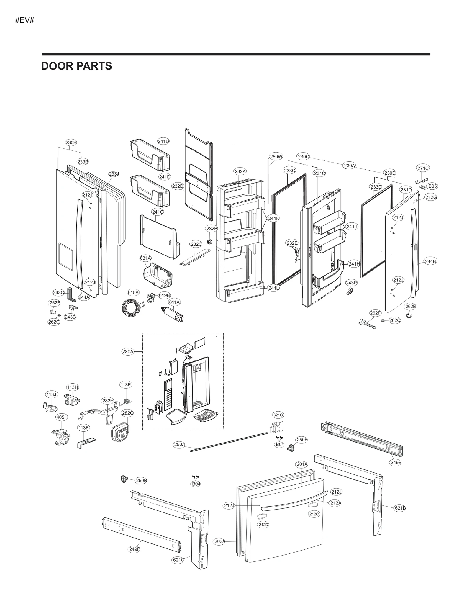 Door Foam Assembly