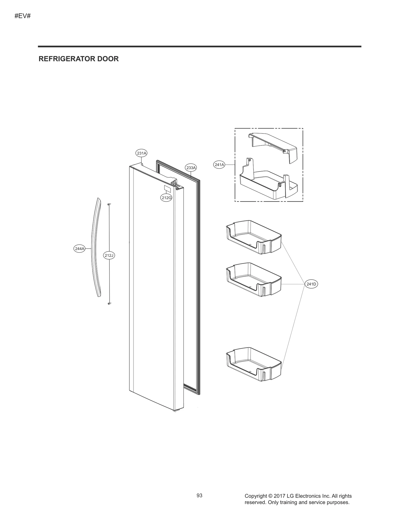 Foam Door Assembly