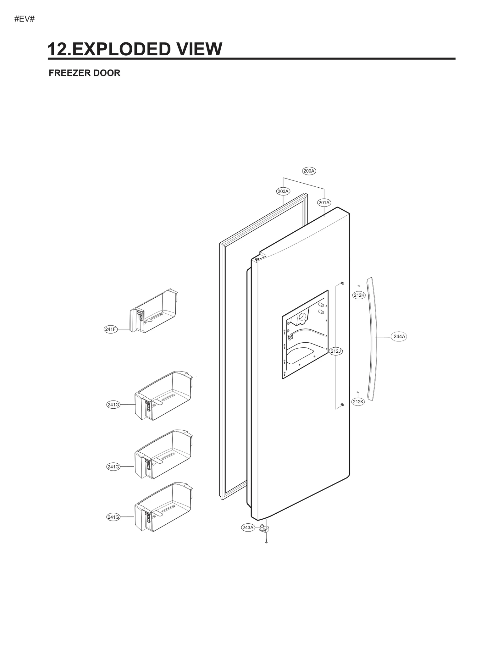 Door Foam Assembly