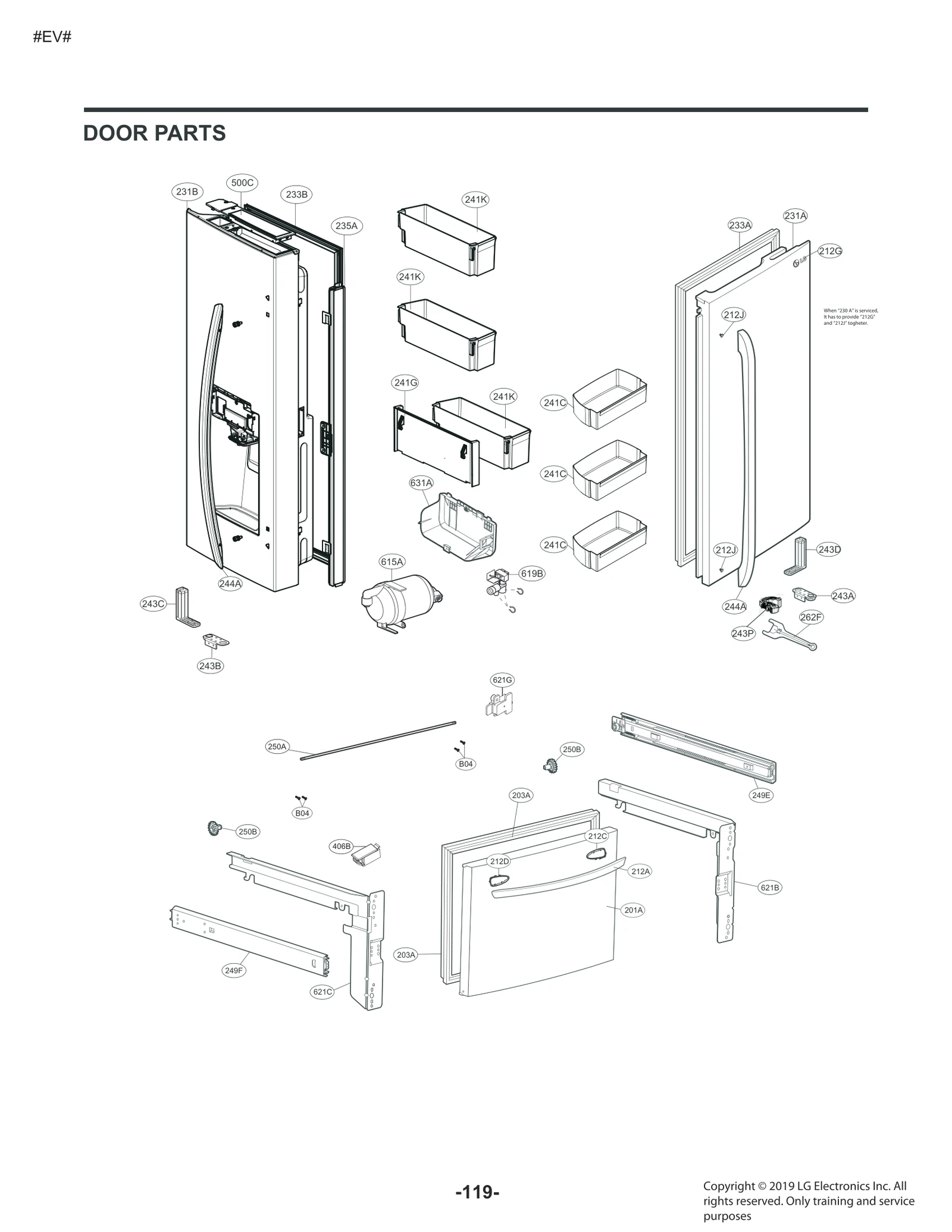 Door Foam Assembly