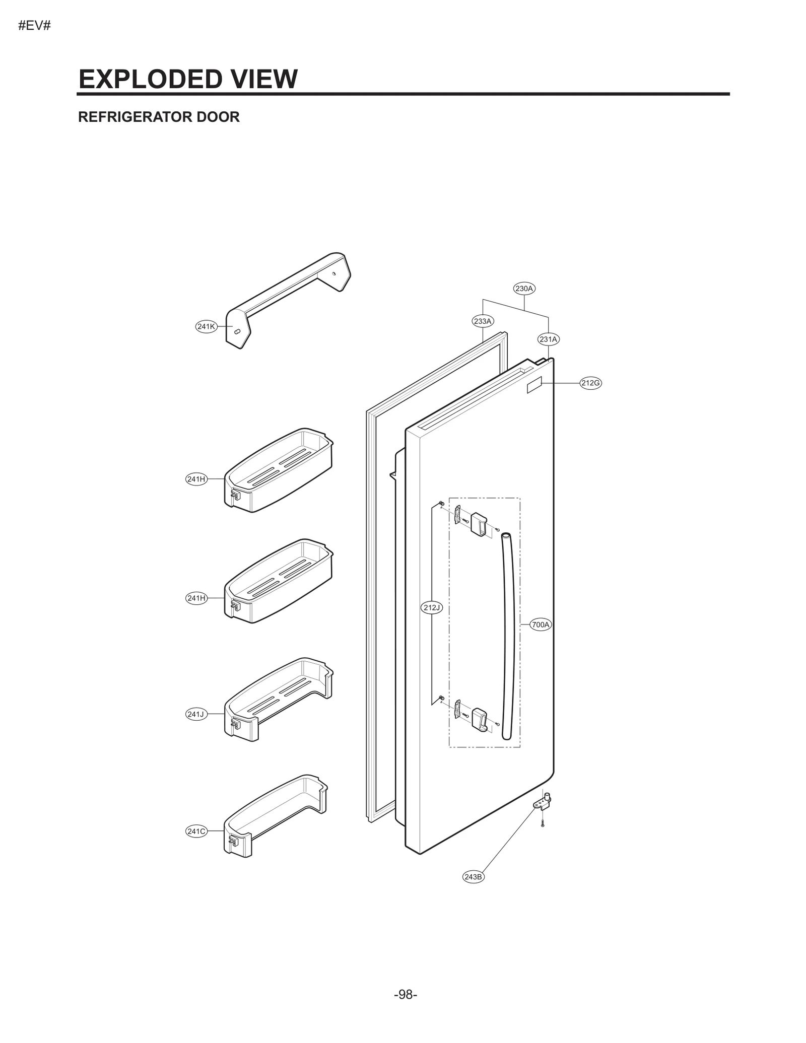 Foam Door Assembly