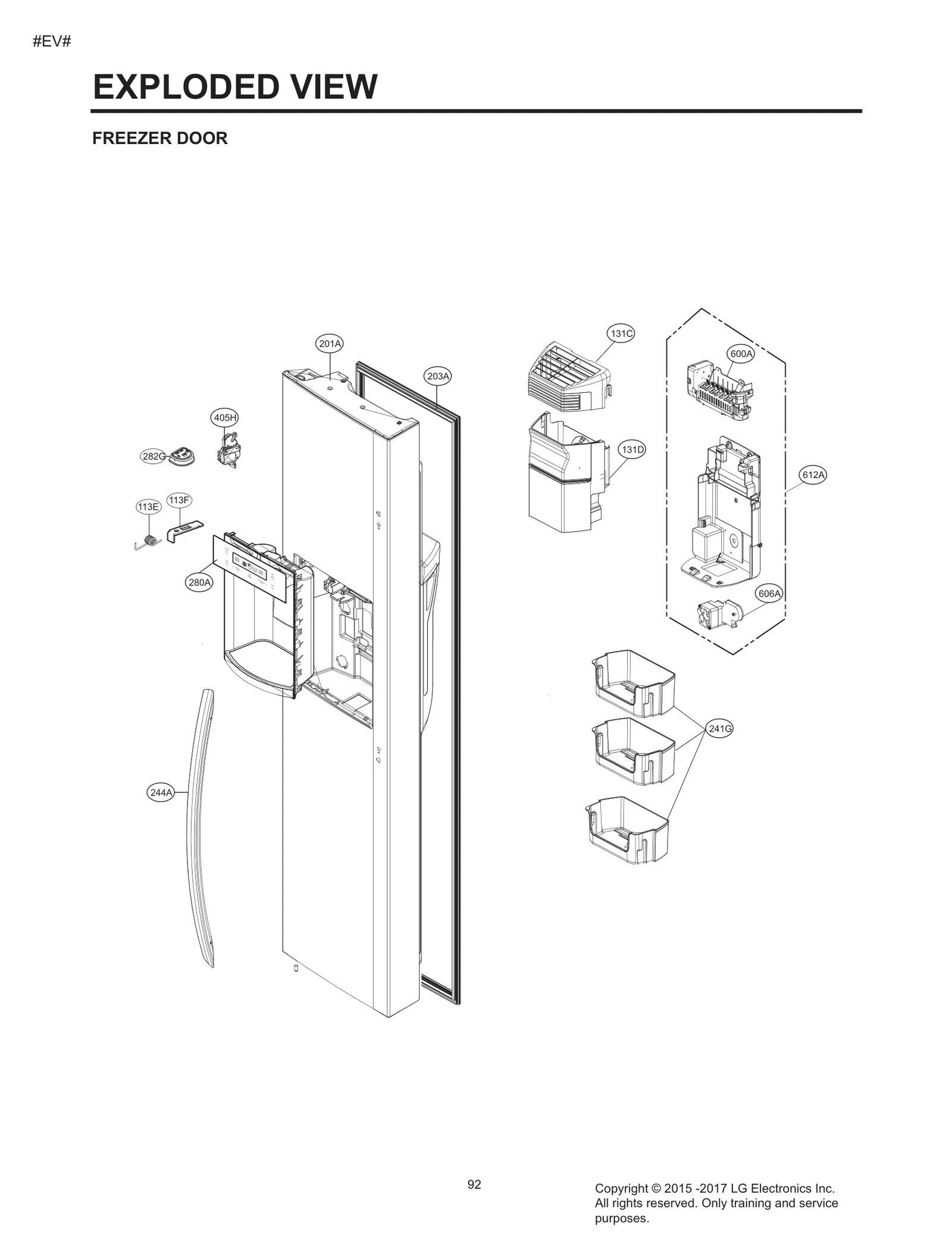 Door Foam Assembly