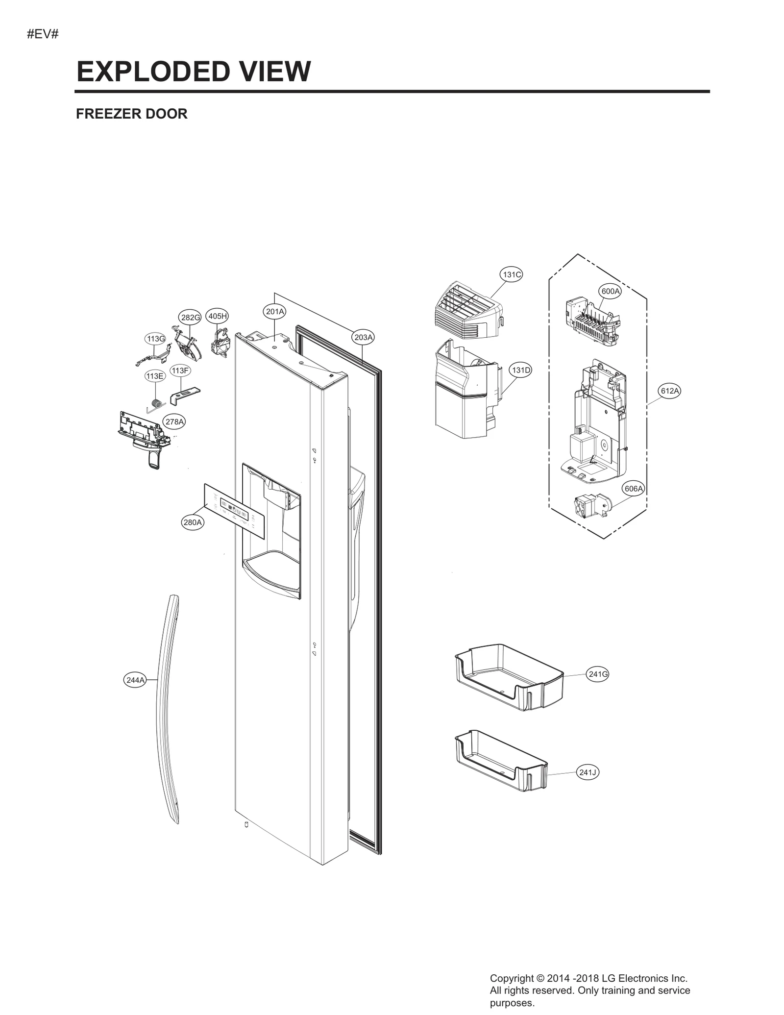 Door Foam Assembly ()