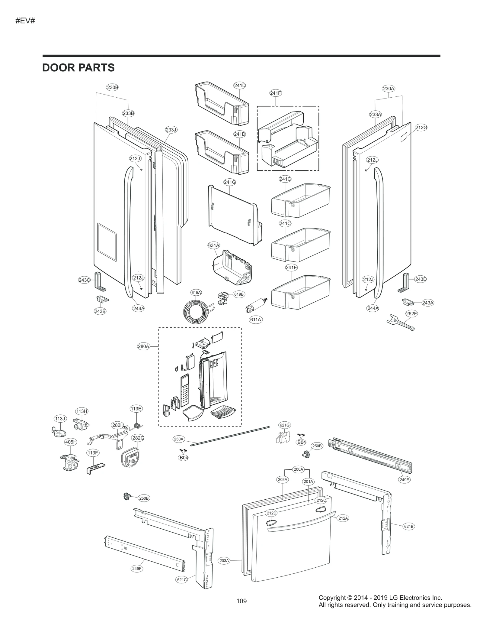 Door Foam Assembly