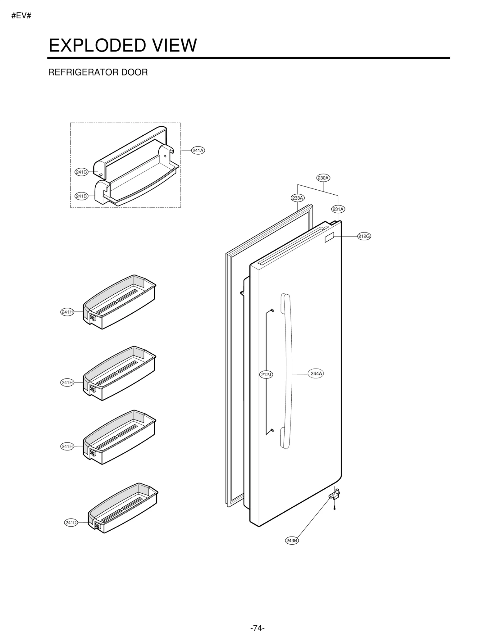 Door Foam Assembly