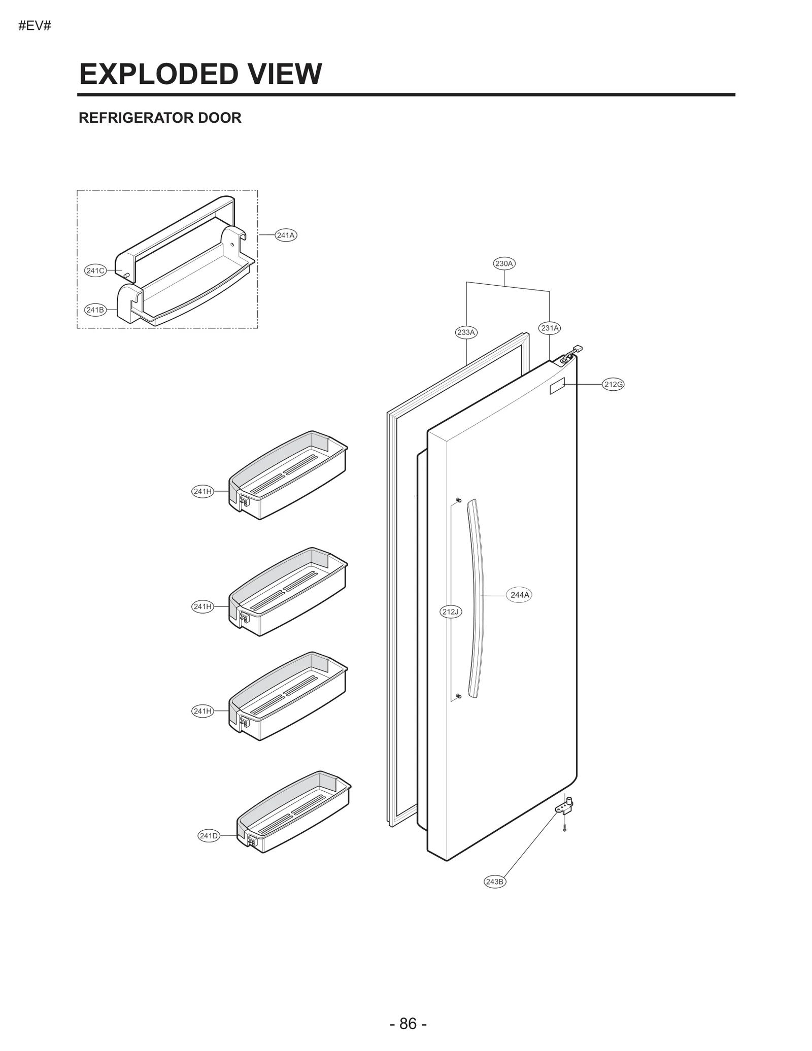 Door Foam Assembly