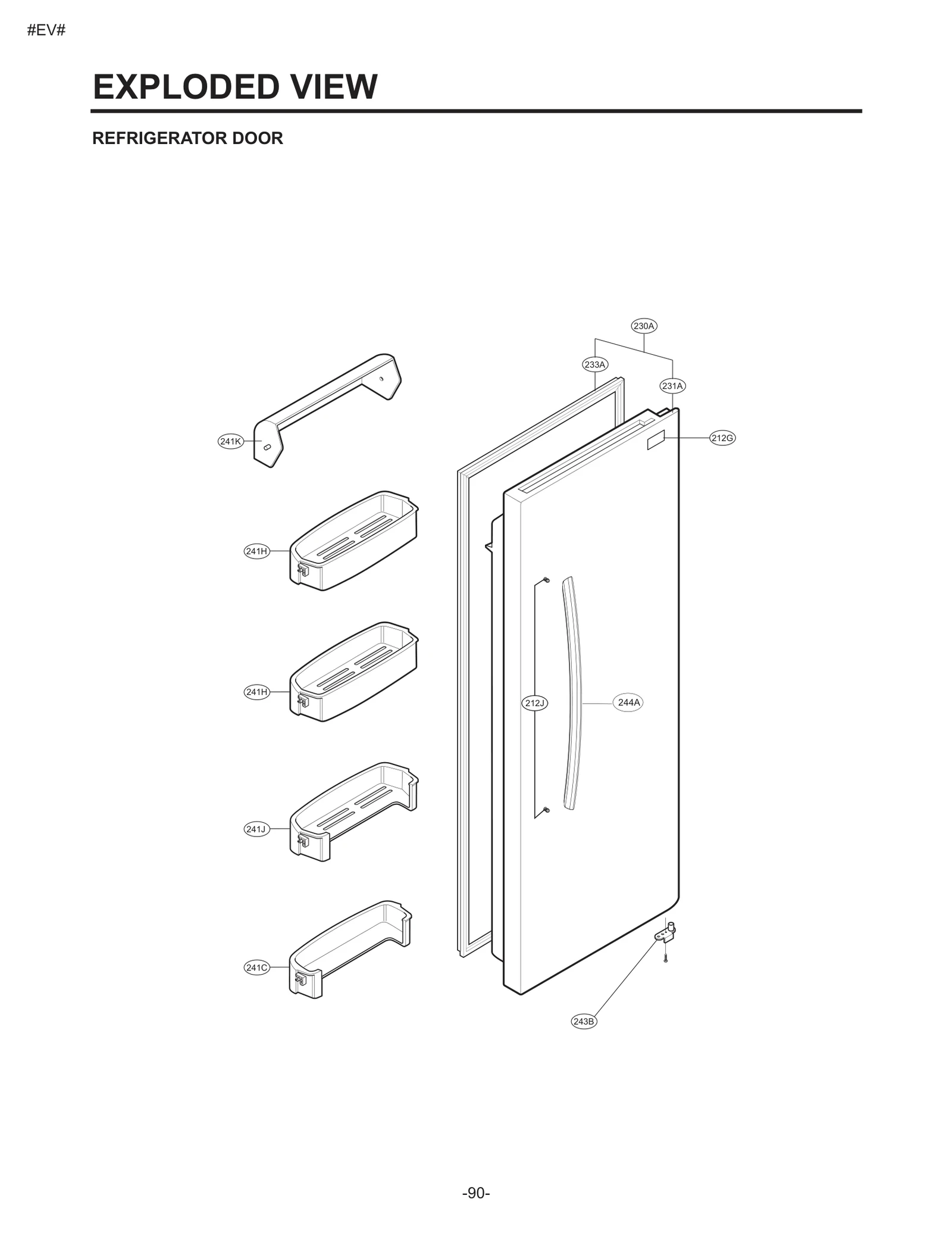 Door Foam Assembly