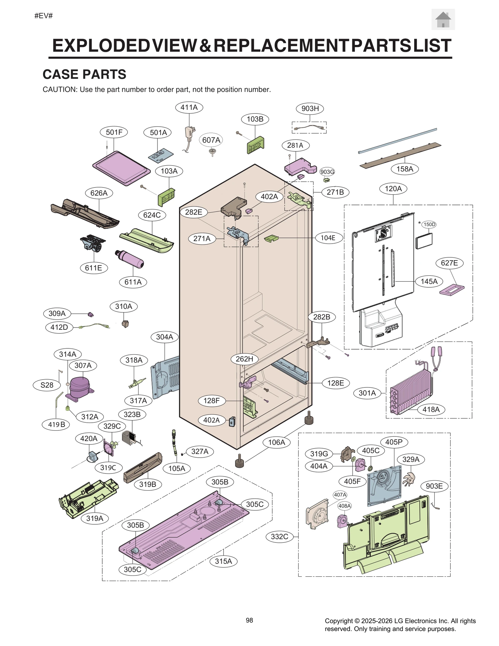 Grille Assembly, Fan