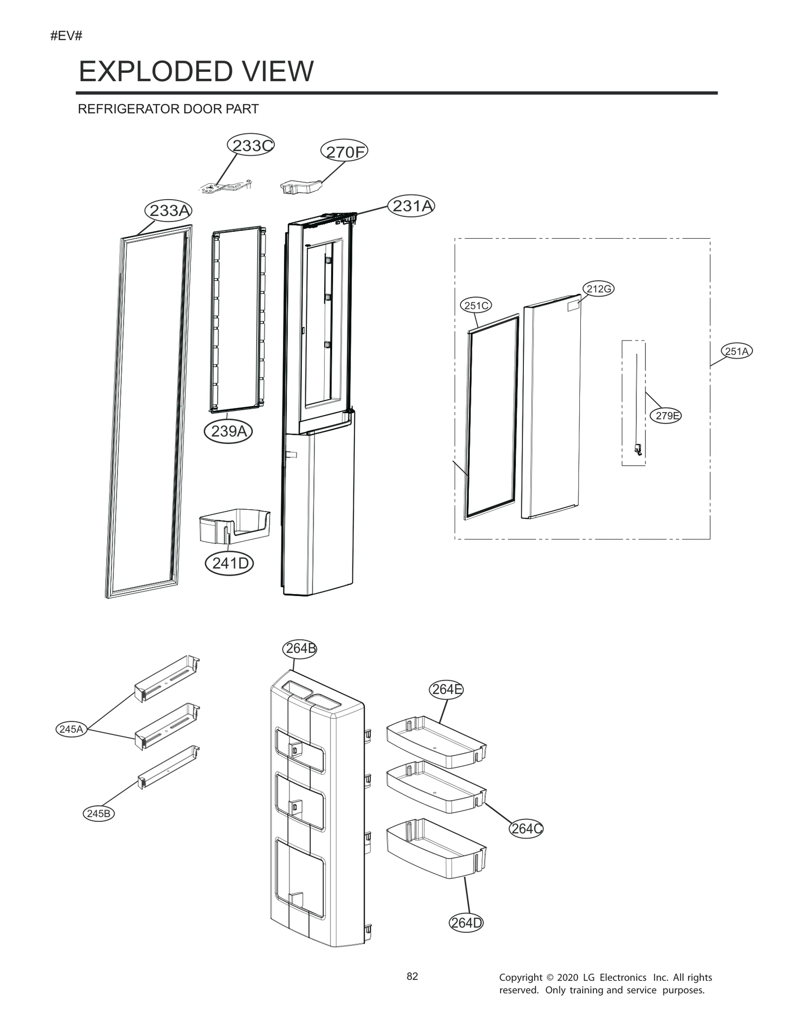 Door Decor Assembly