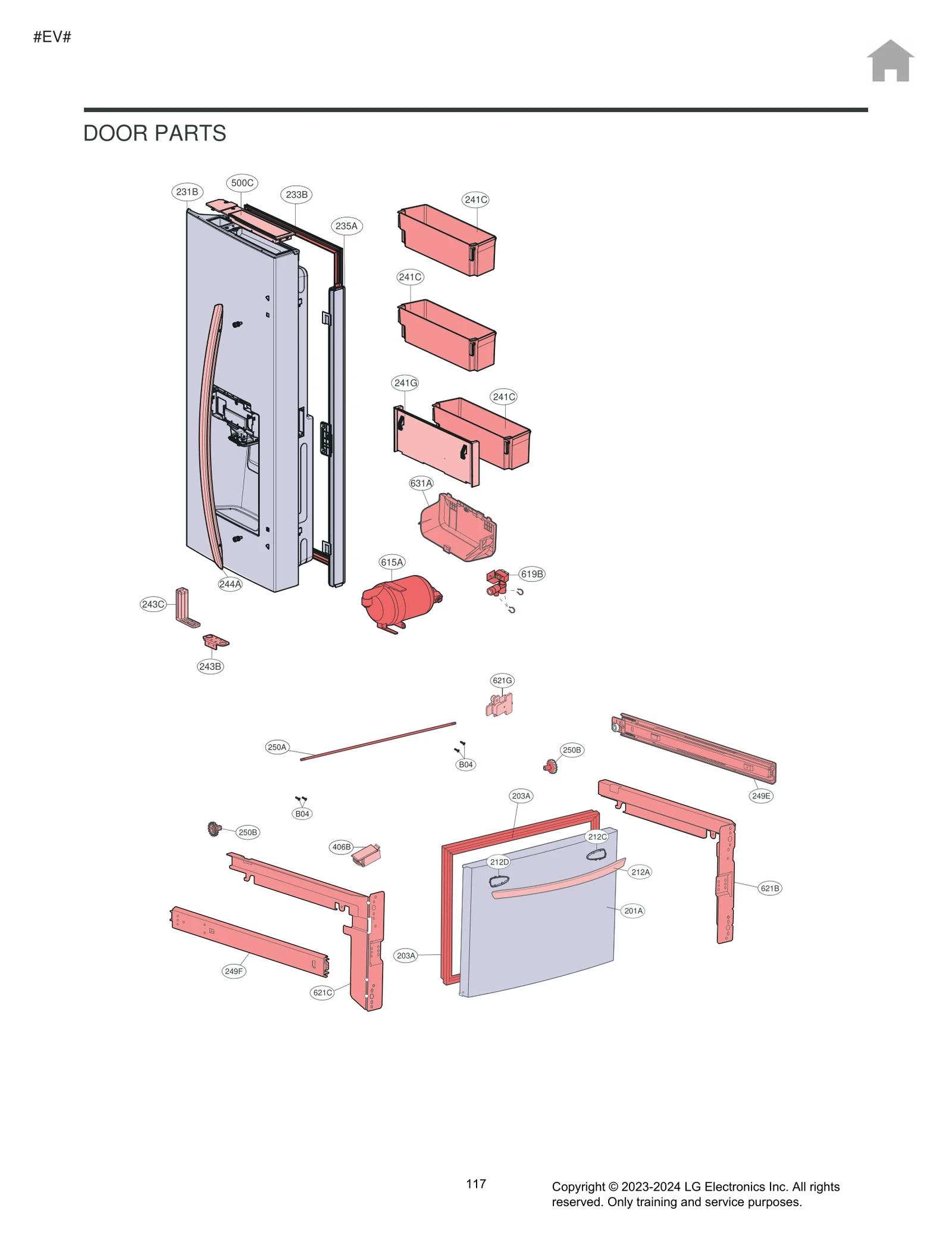 Door Foam Assembly
