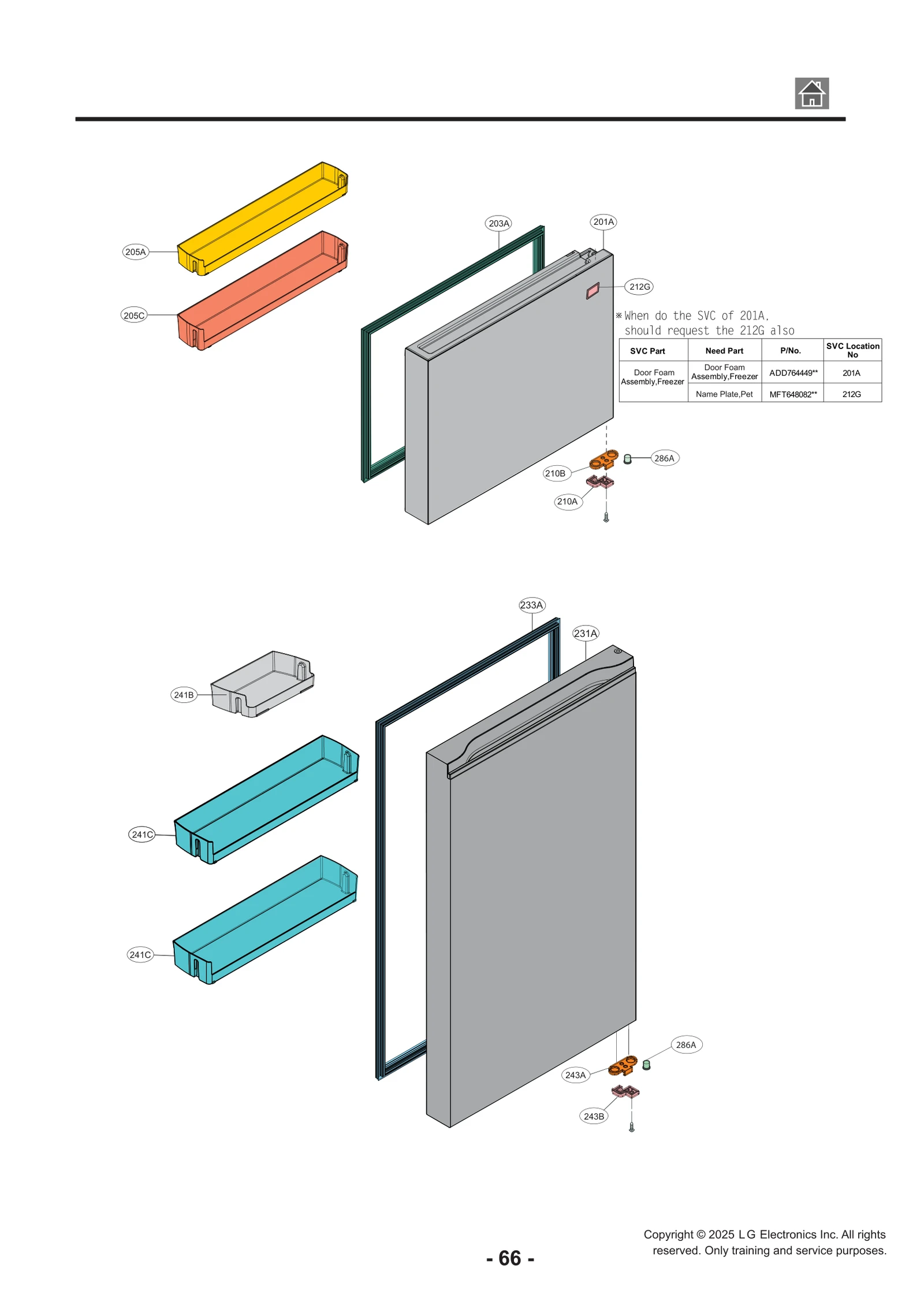 Door Foam Assembly