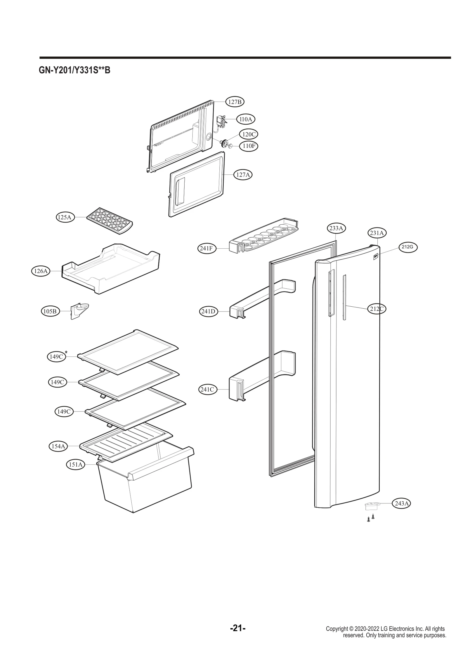 Door Foam Assembly