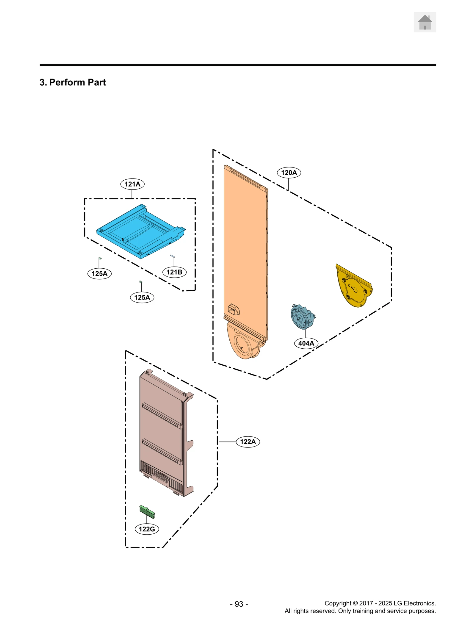Motor DC Assembly