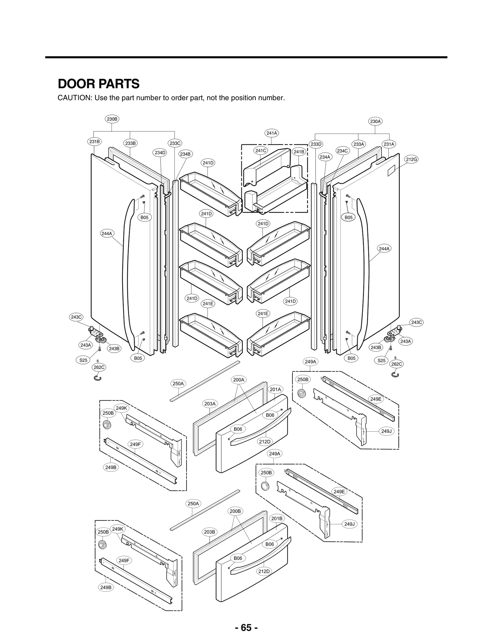 Lower Door Assembly