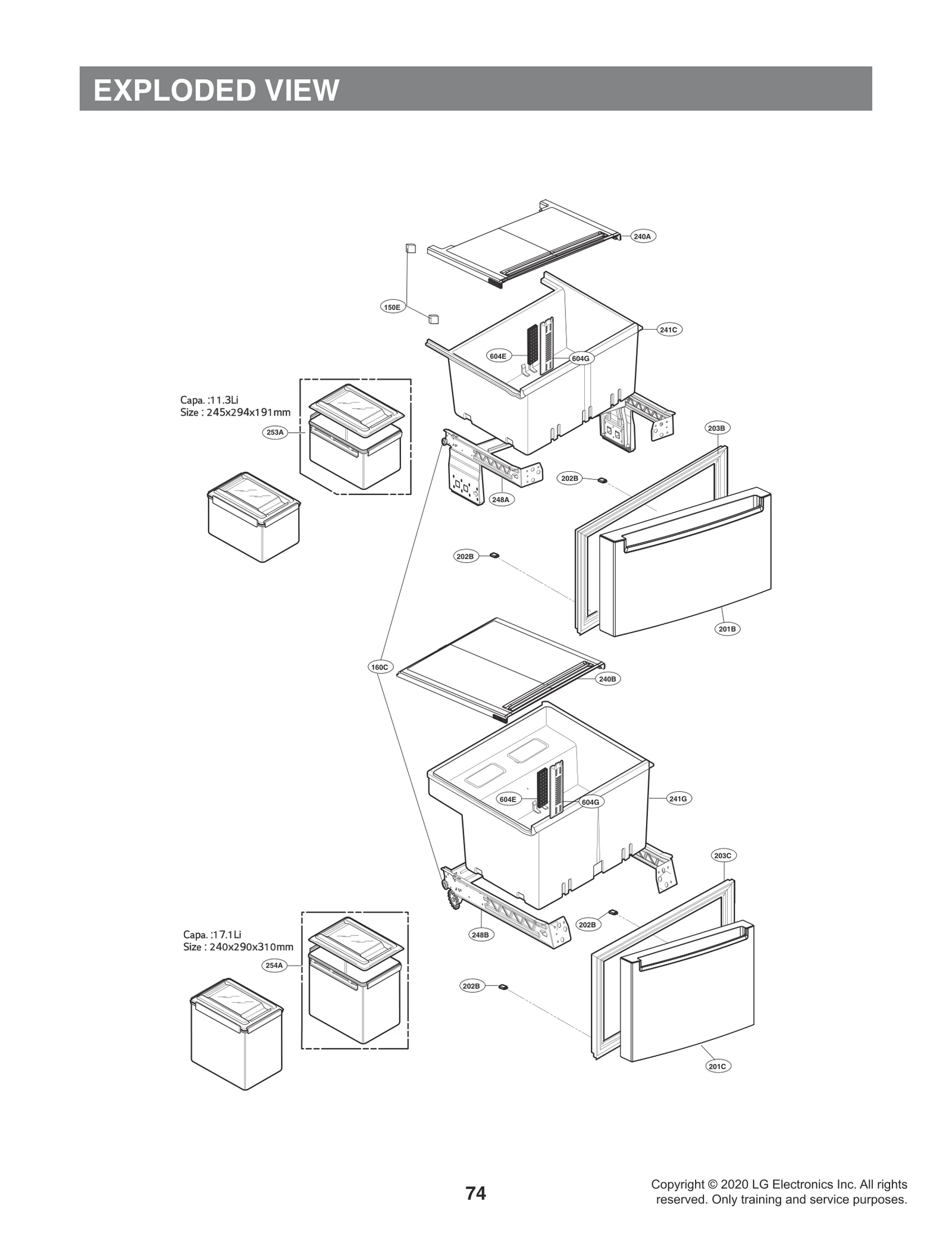 Foam Door Assembly