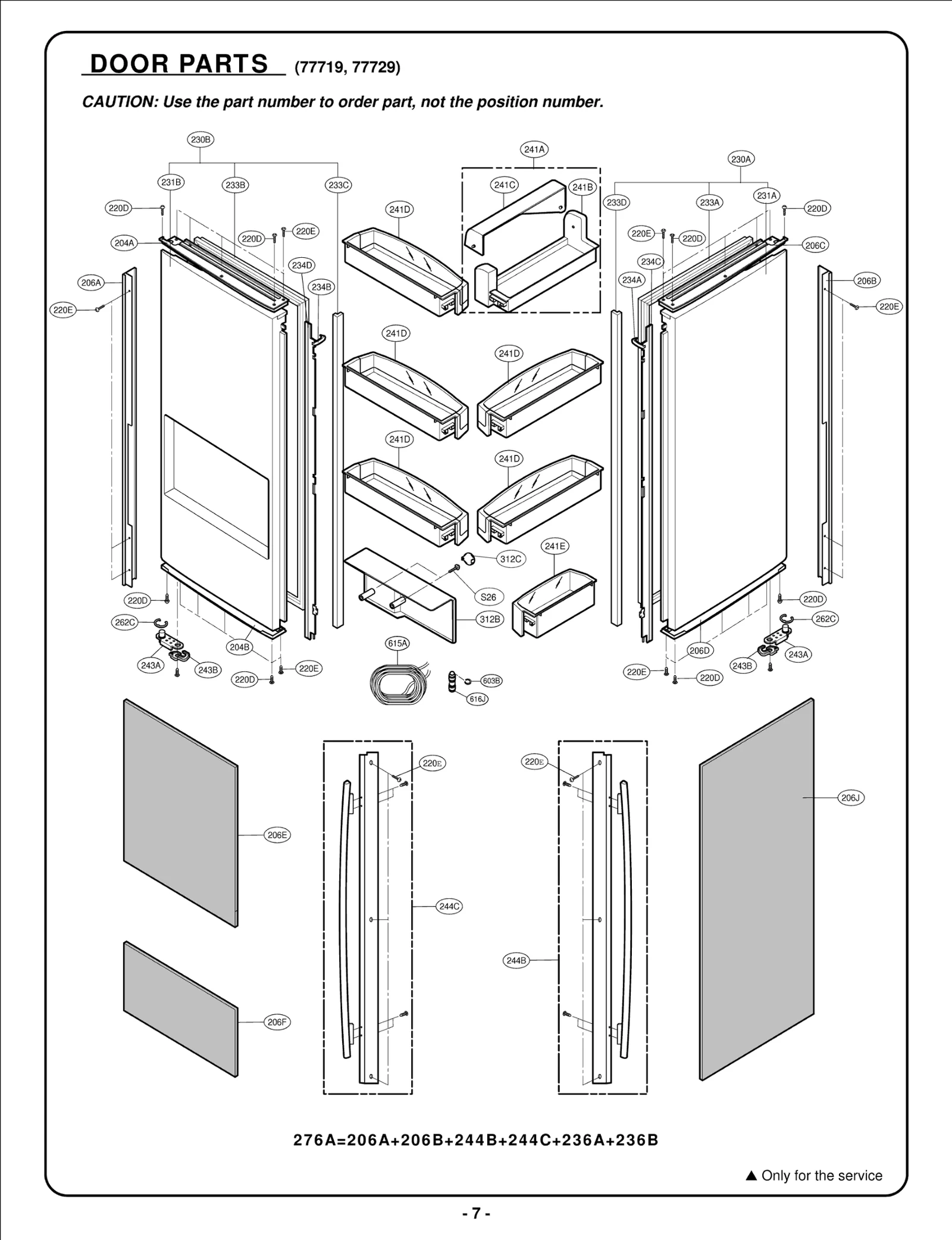 Door Foam Assembly