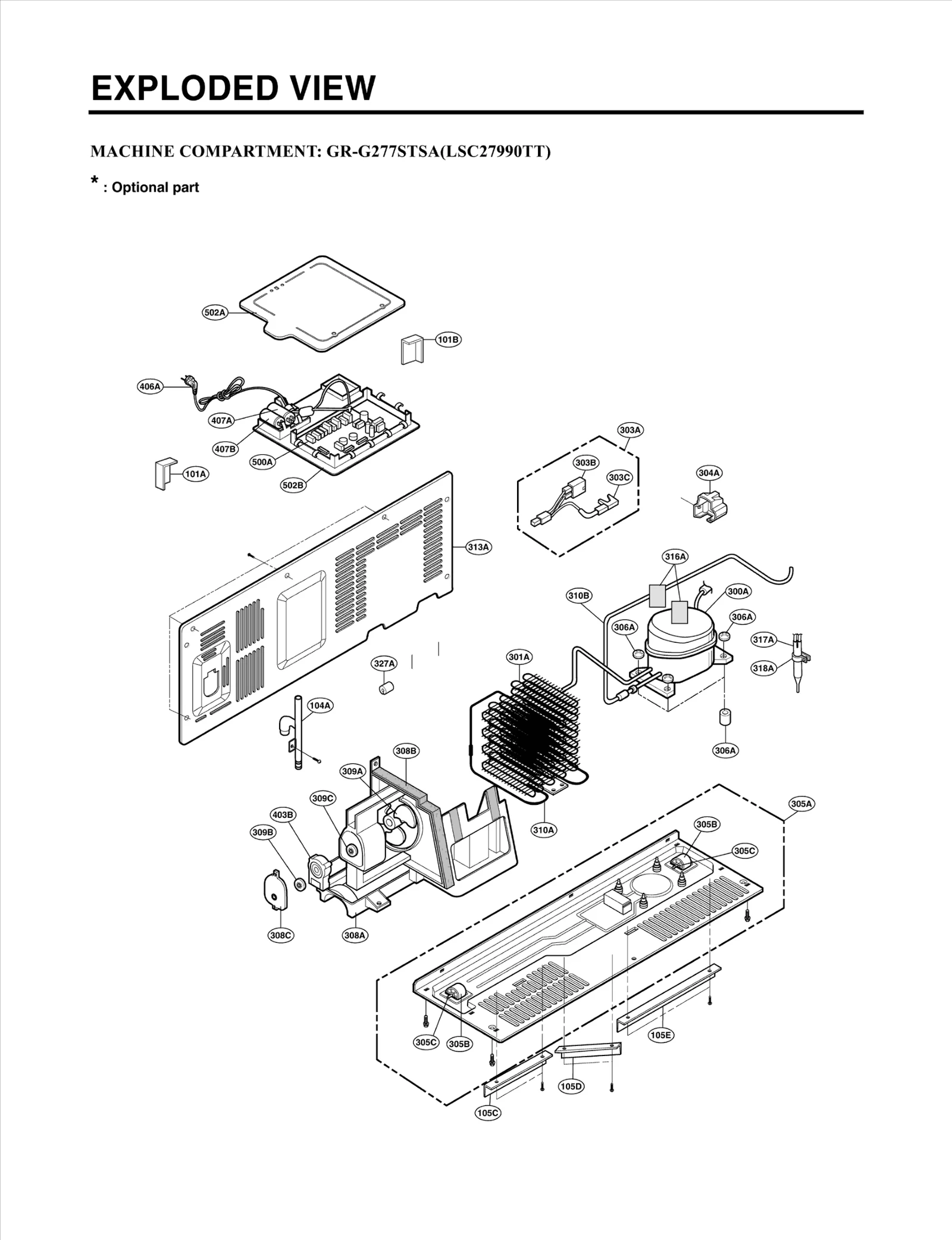 Drain Tube Assembly