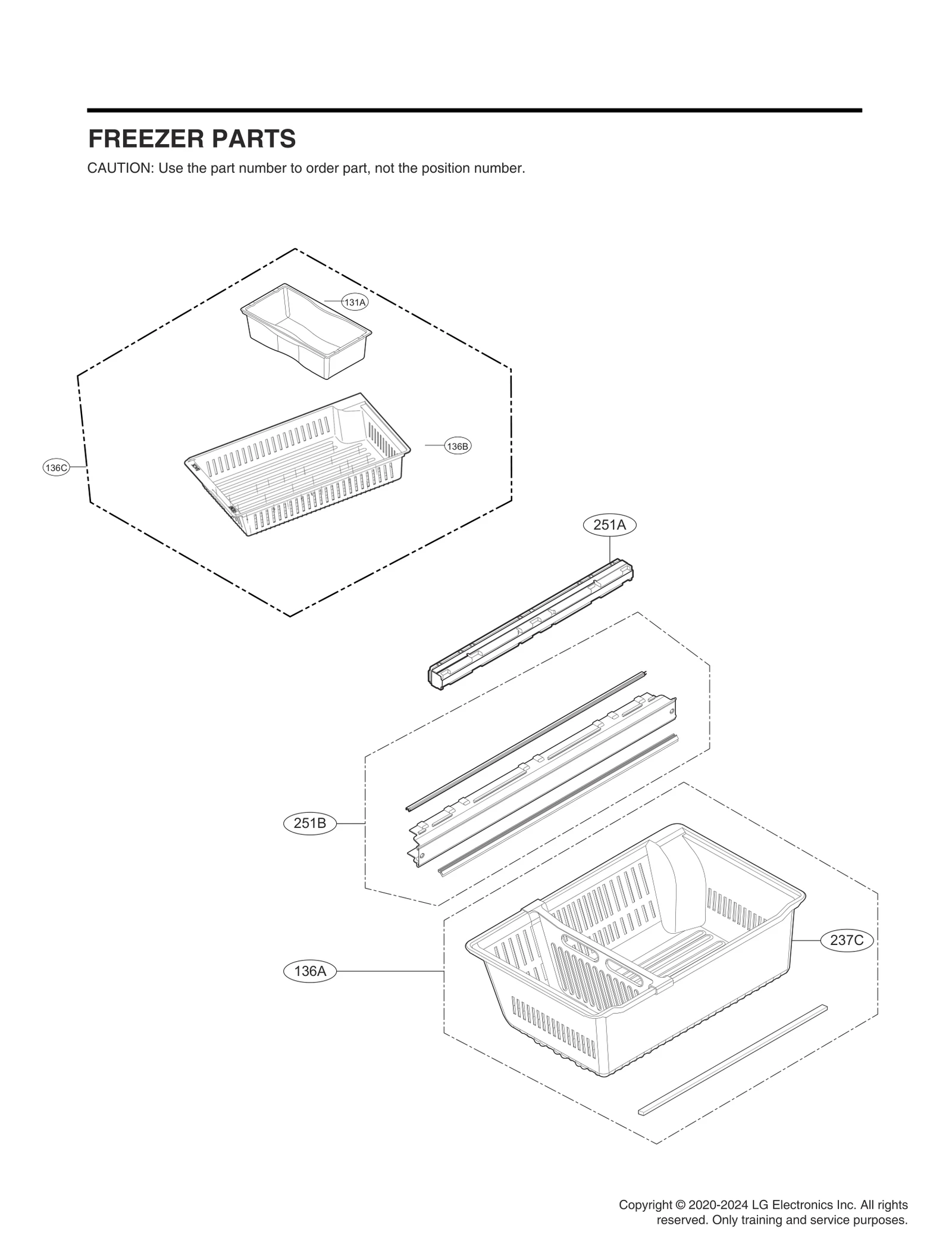Drawer Assembly Tray