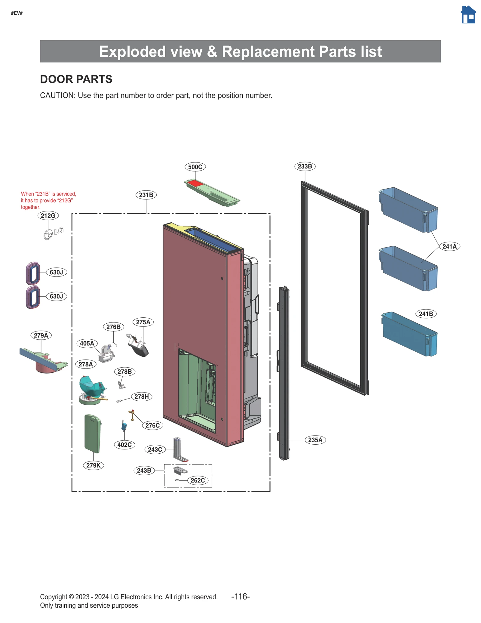 Center Hinge Assembly
