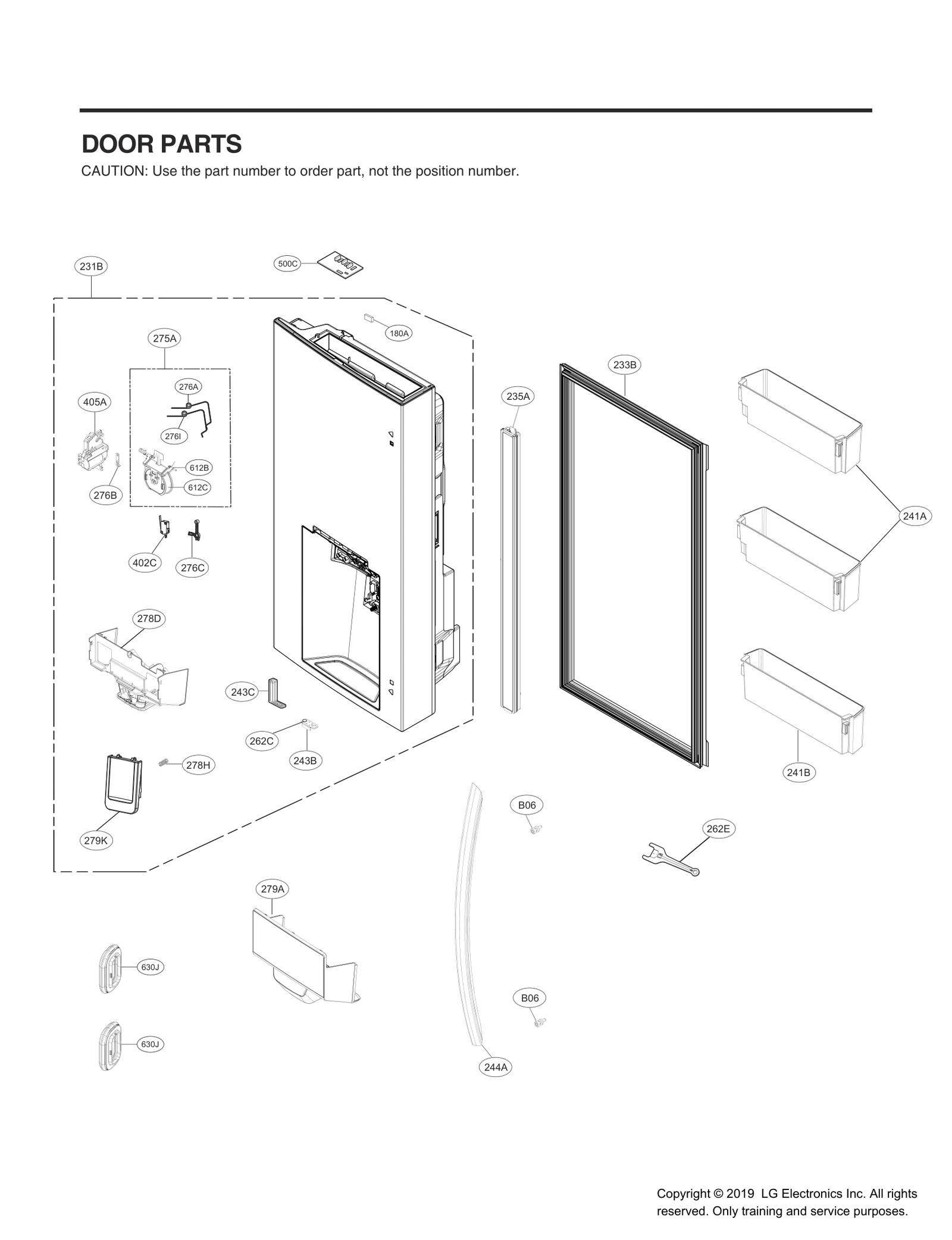 Foam Door Assembly