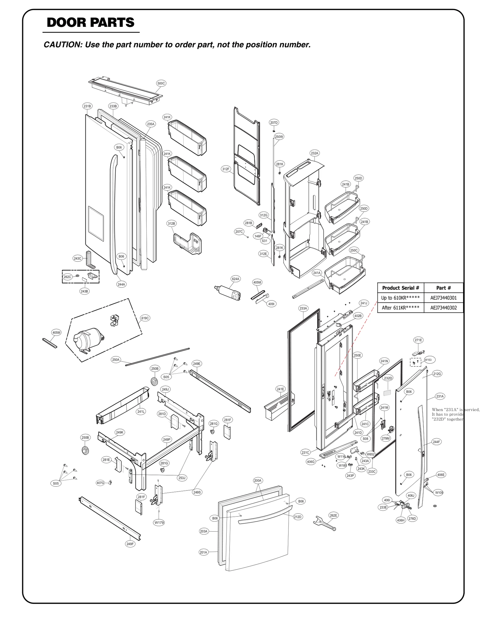 Door Foam Assembly