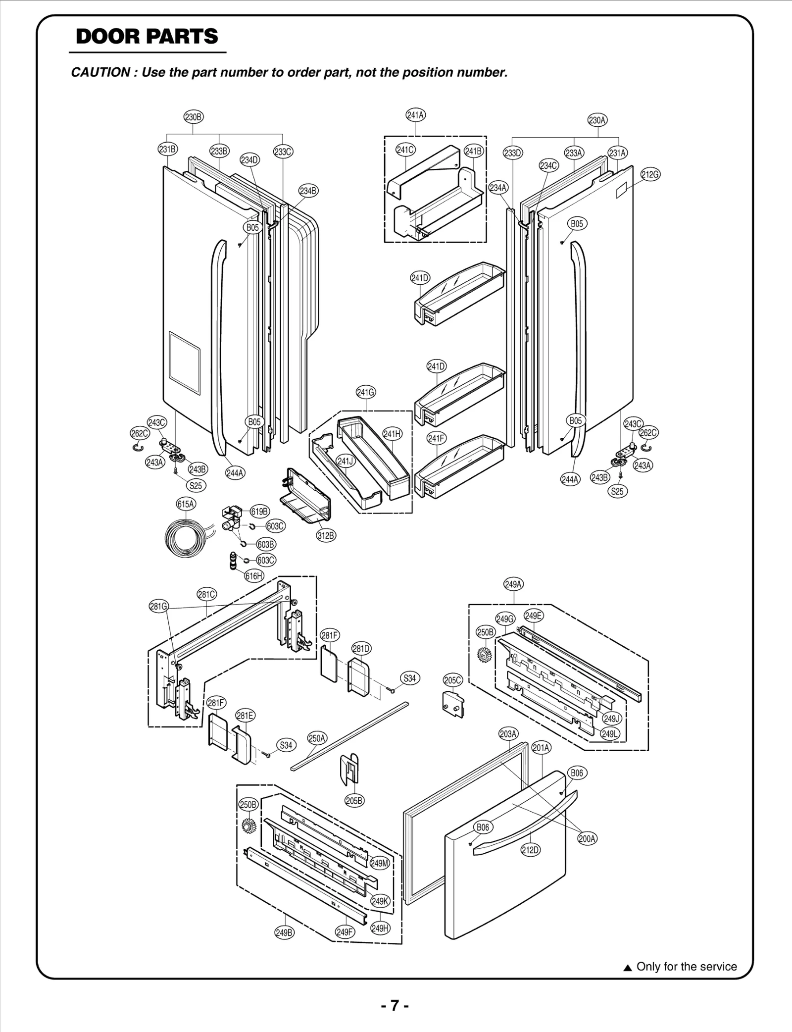 Door Assembly Left