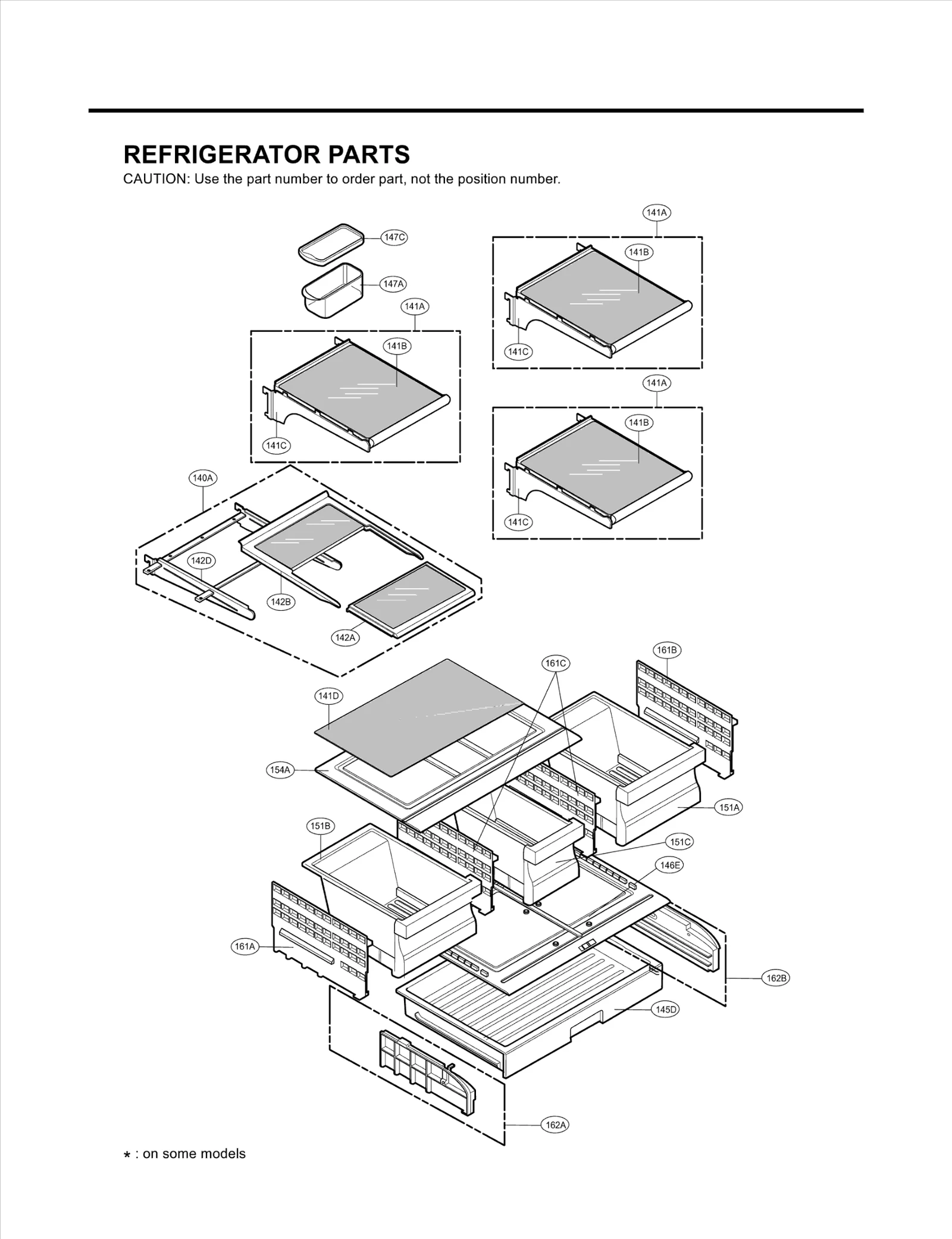 Vegetable Tray Guide Assembly