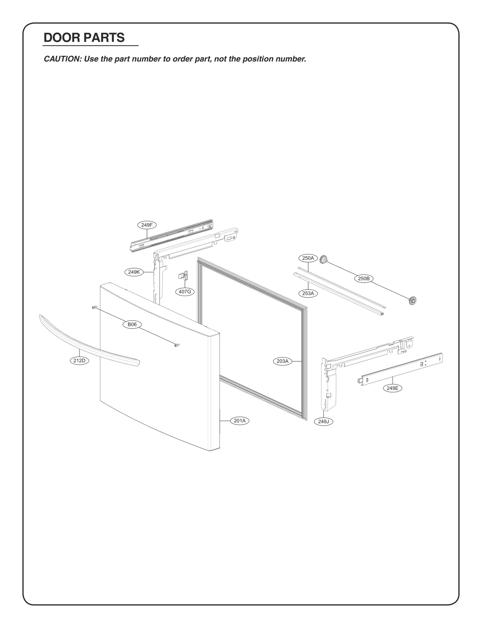 Door Foam Assembly