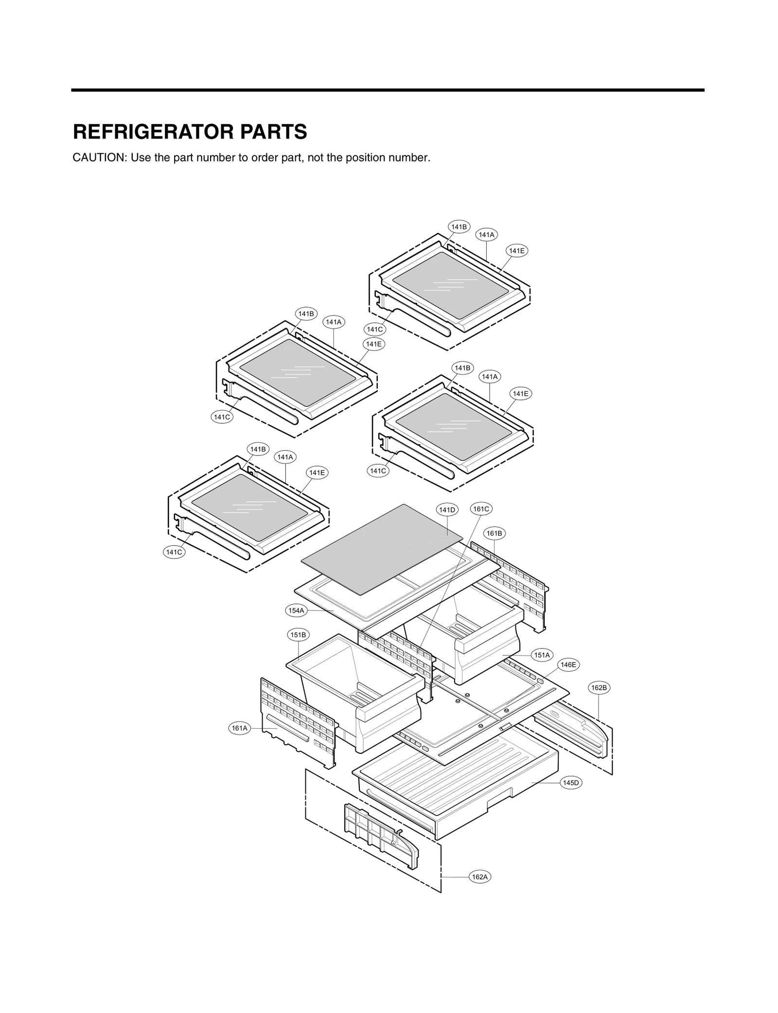 Vegetable Tray Cover Assembly