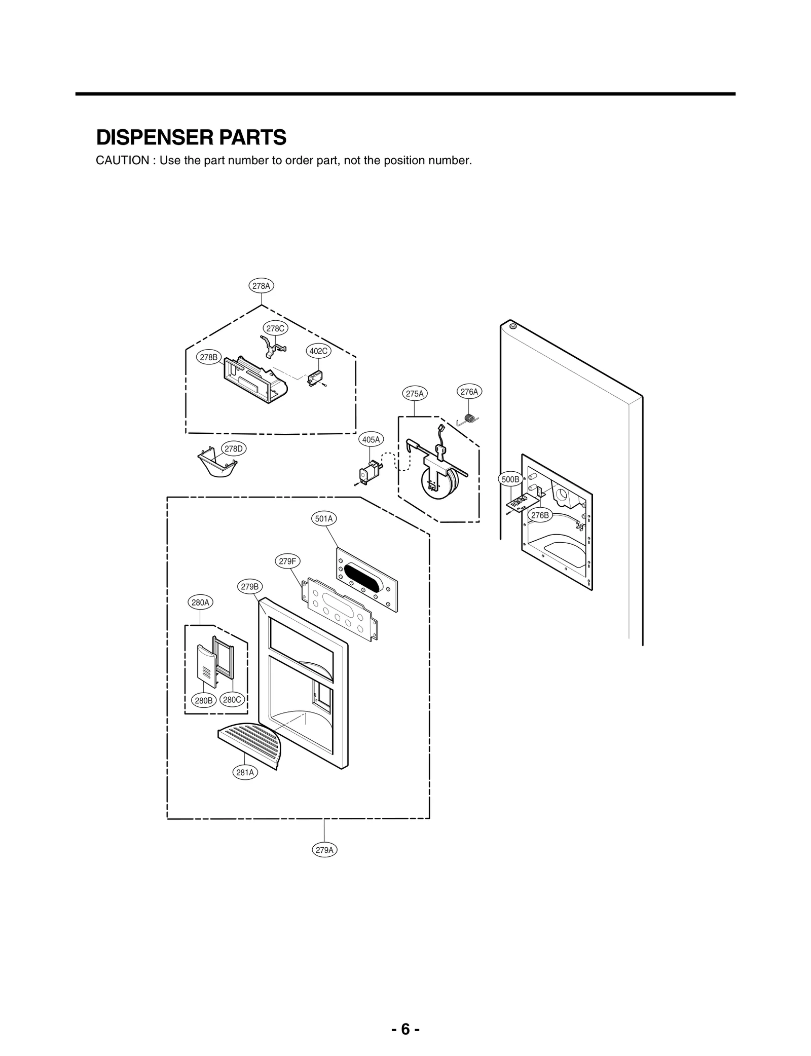 Dispenser Cover Assembly