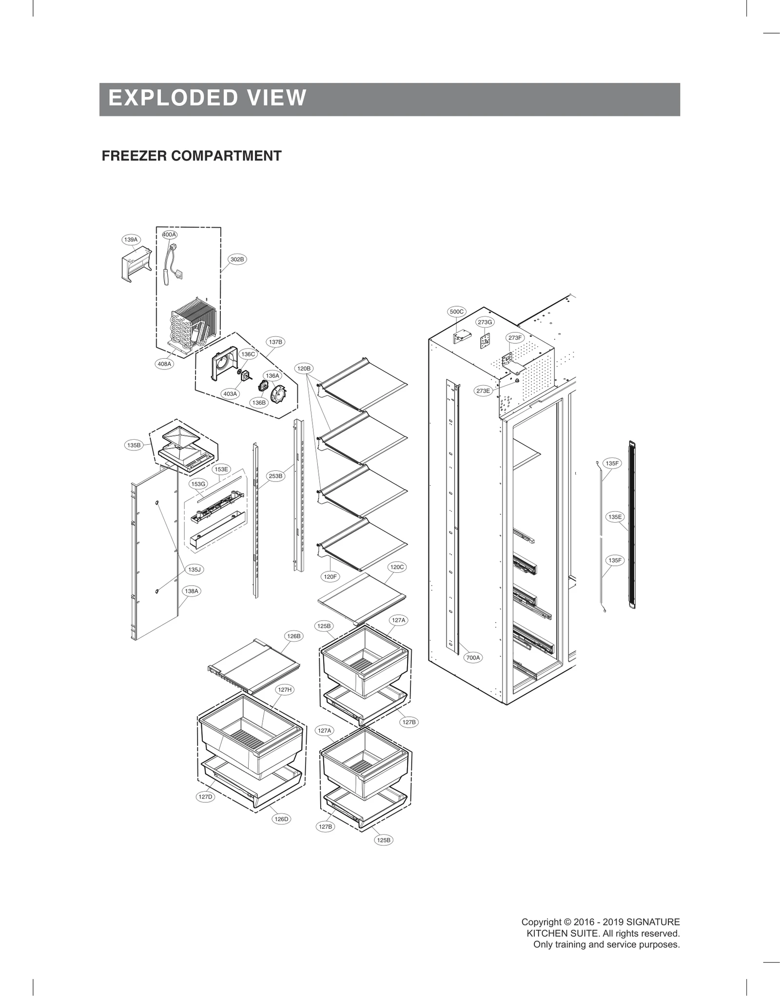 Drawer Tray Assembly