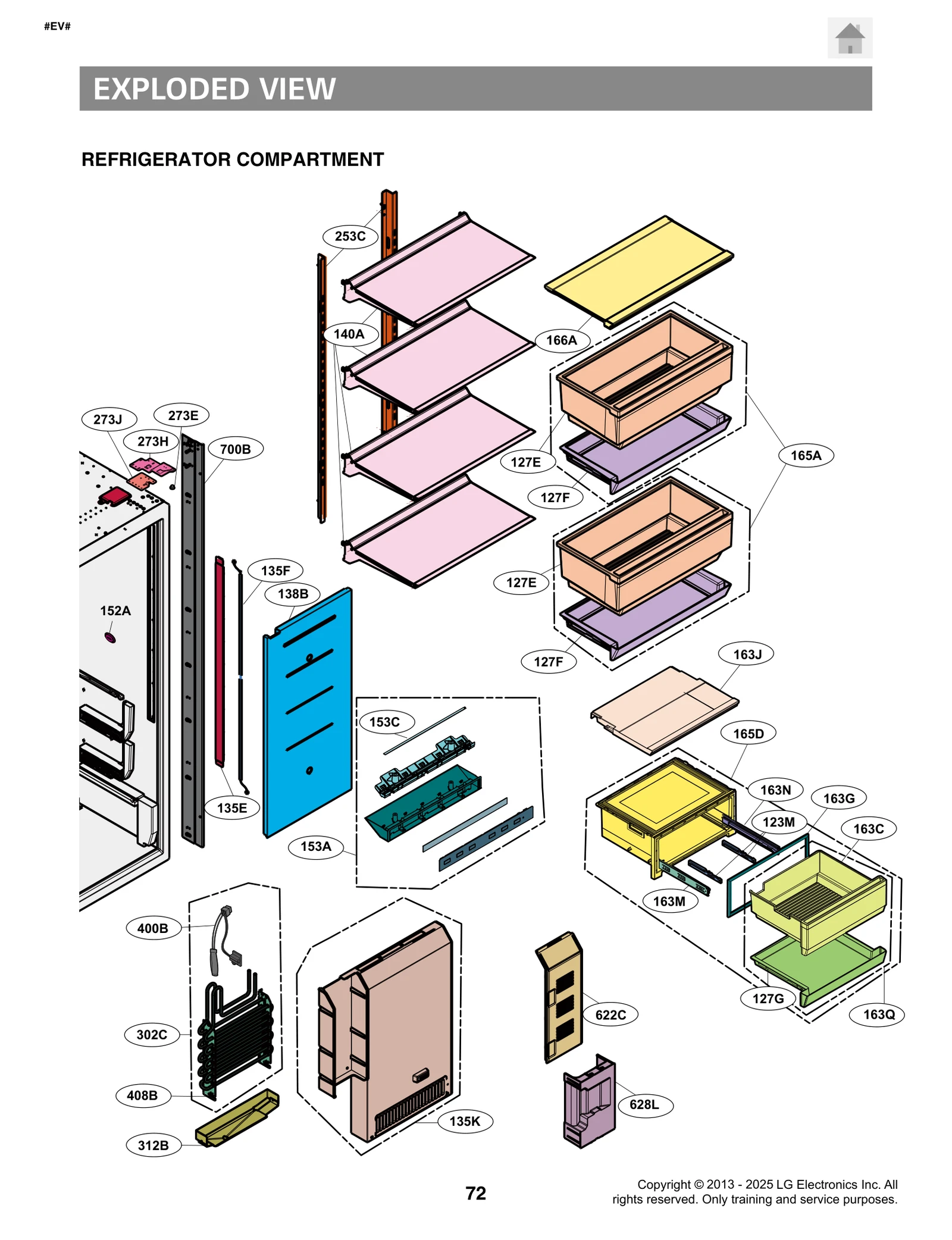 Case Display Assembly