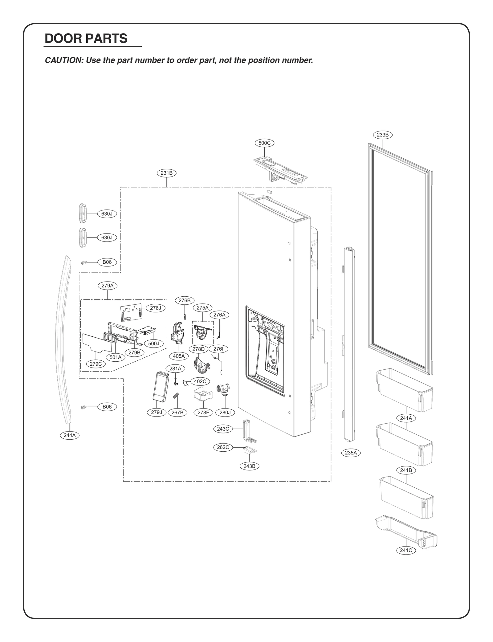 Door Foam Assembly