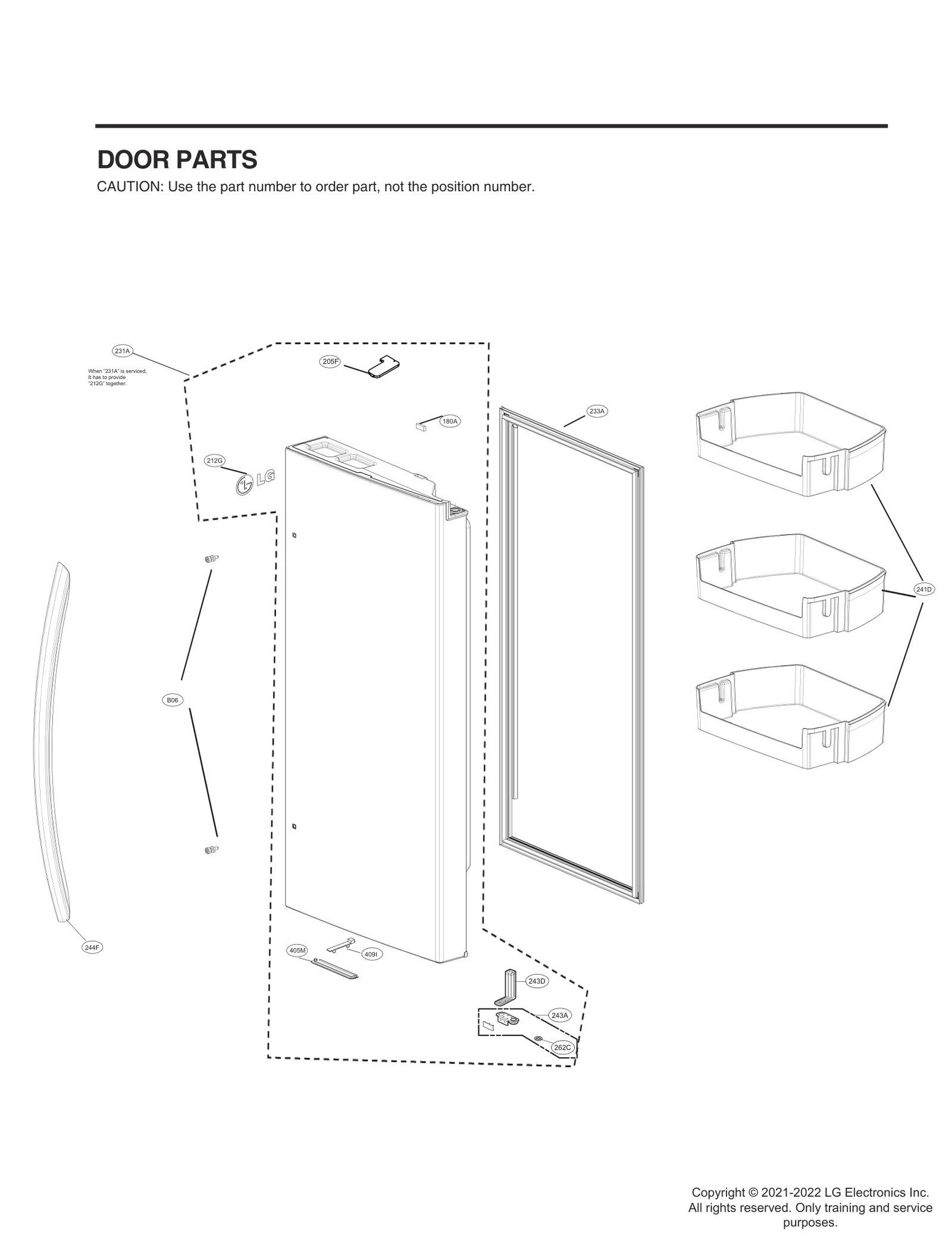 Foam Door Assembly