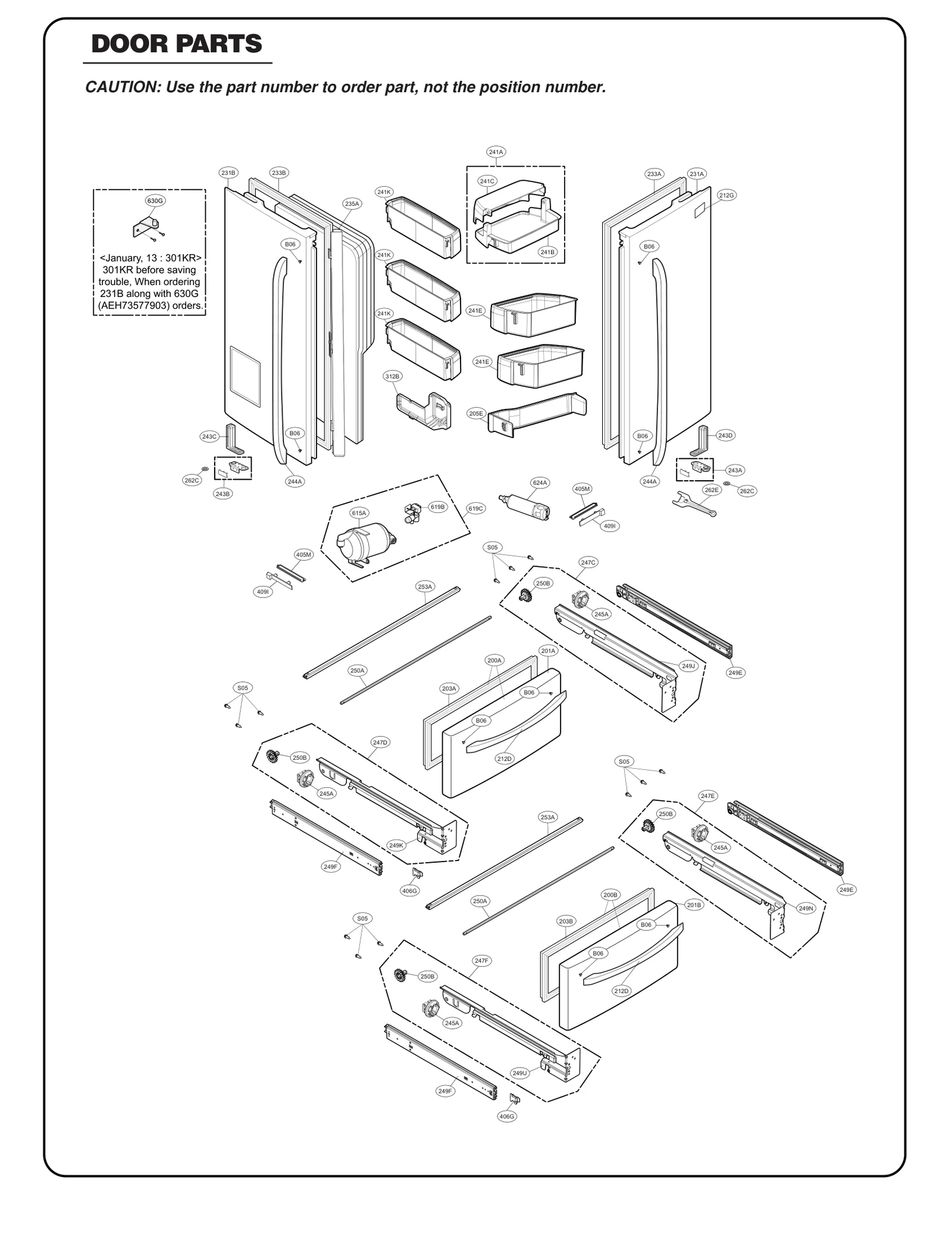 Foam Door Assembly ()