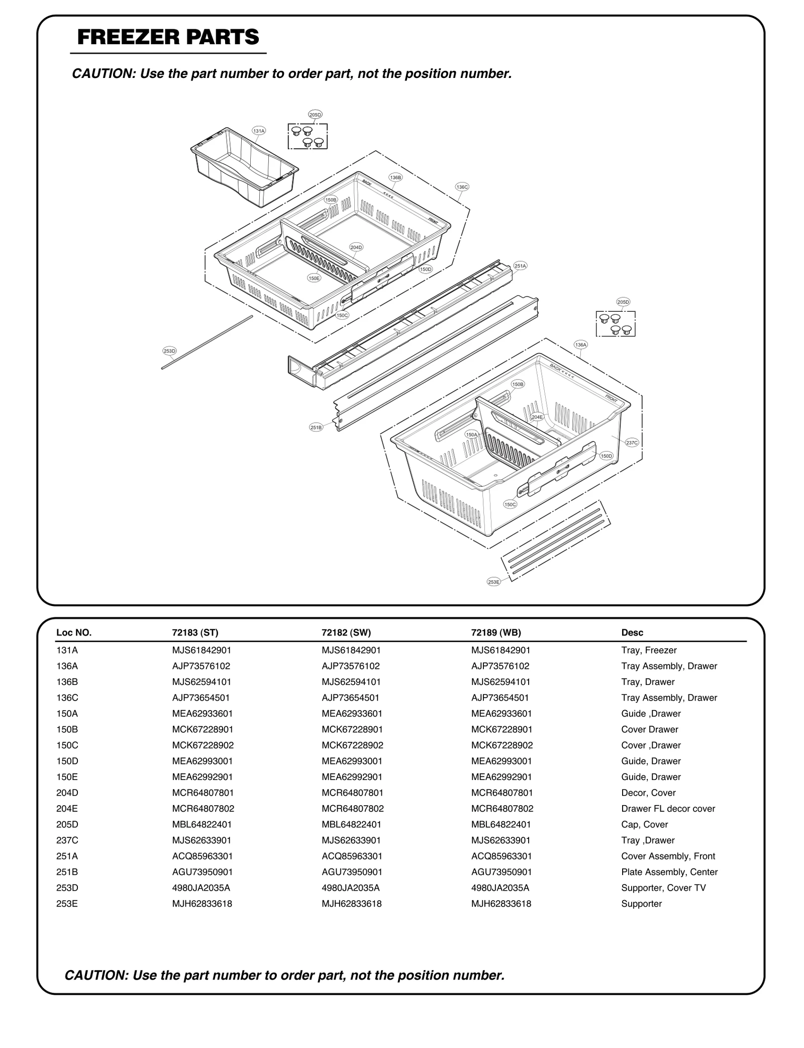 Center Plate Assembly