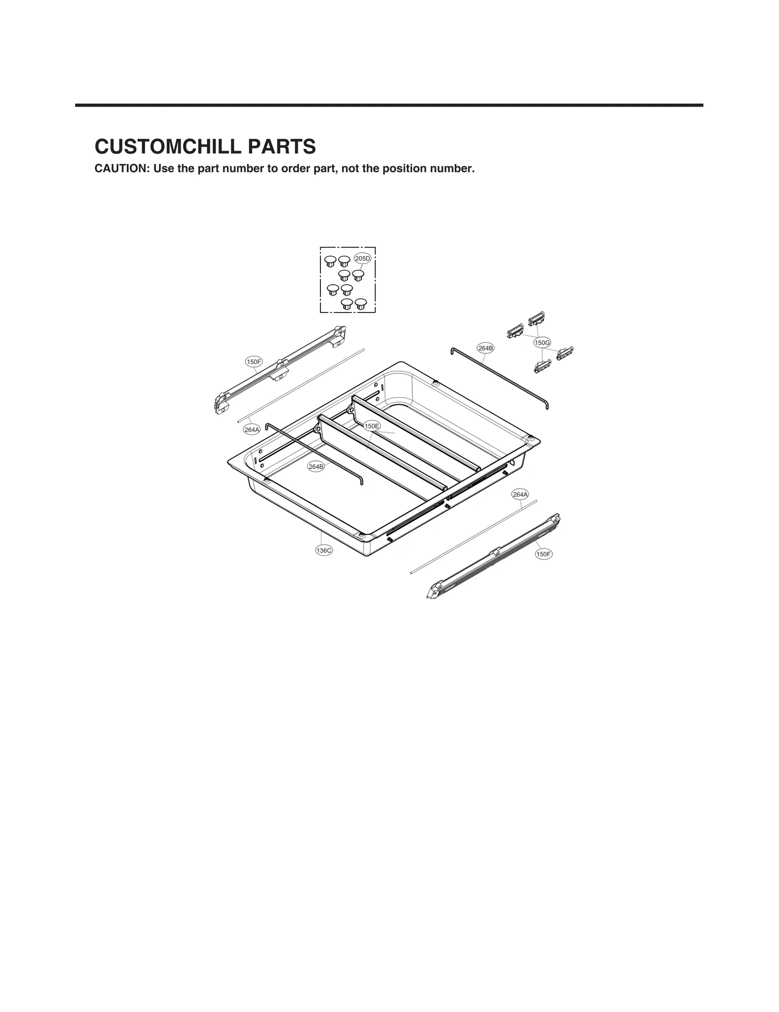 Drawer Assembly Tray